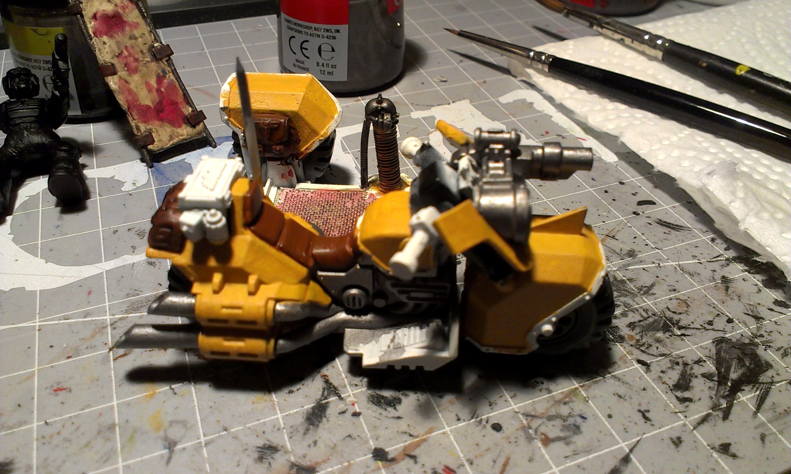 Bike, Headquarters, Imperial Guard, Medical, Thanatos, Trike
