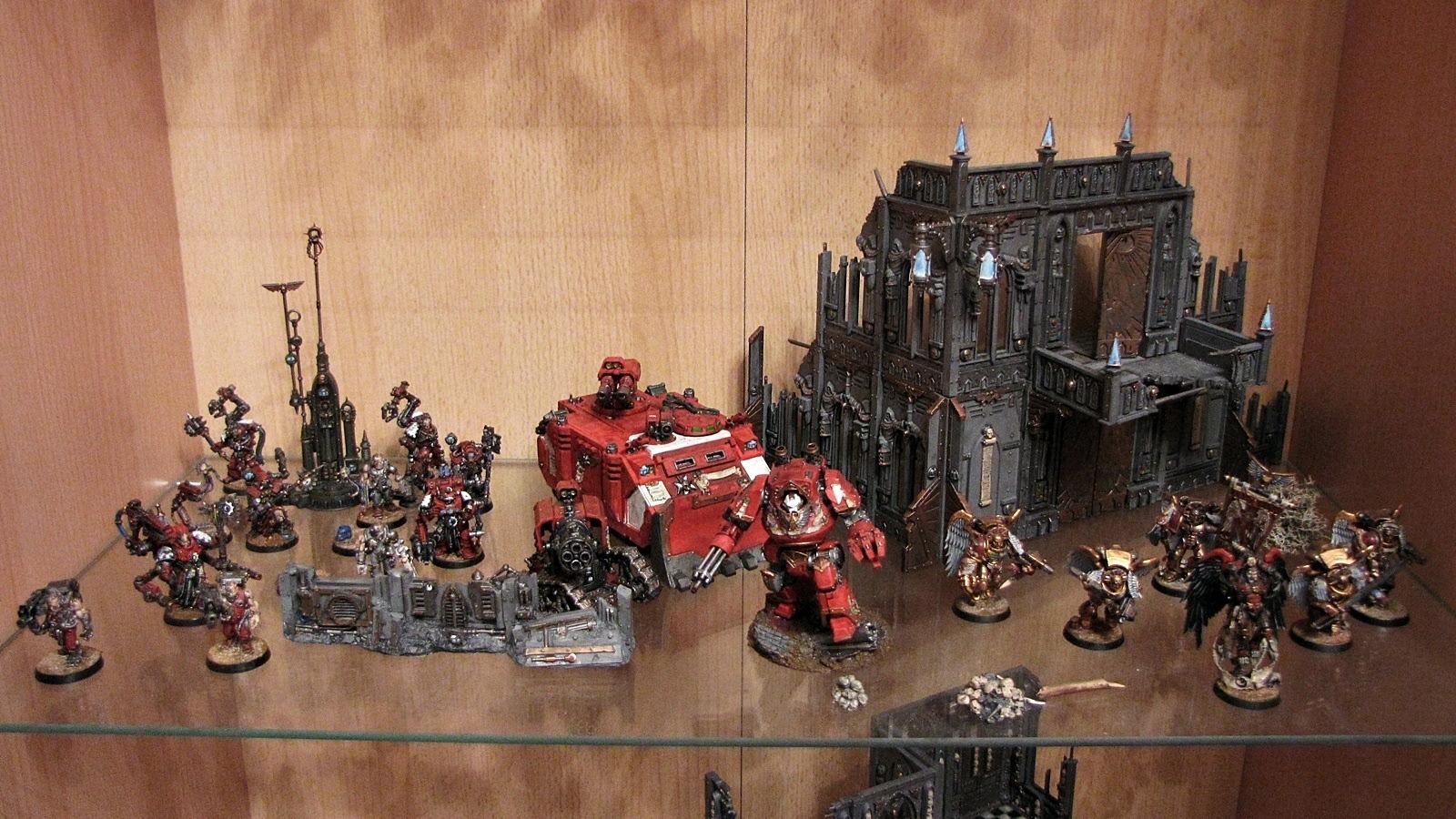 Blood Ravens, Contemptor, Display Case, Setec, Warhammer 40,000