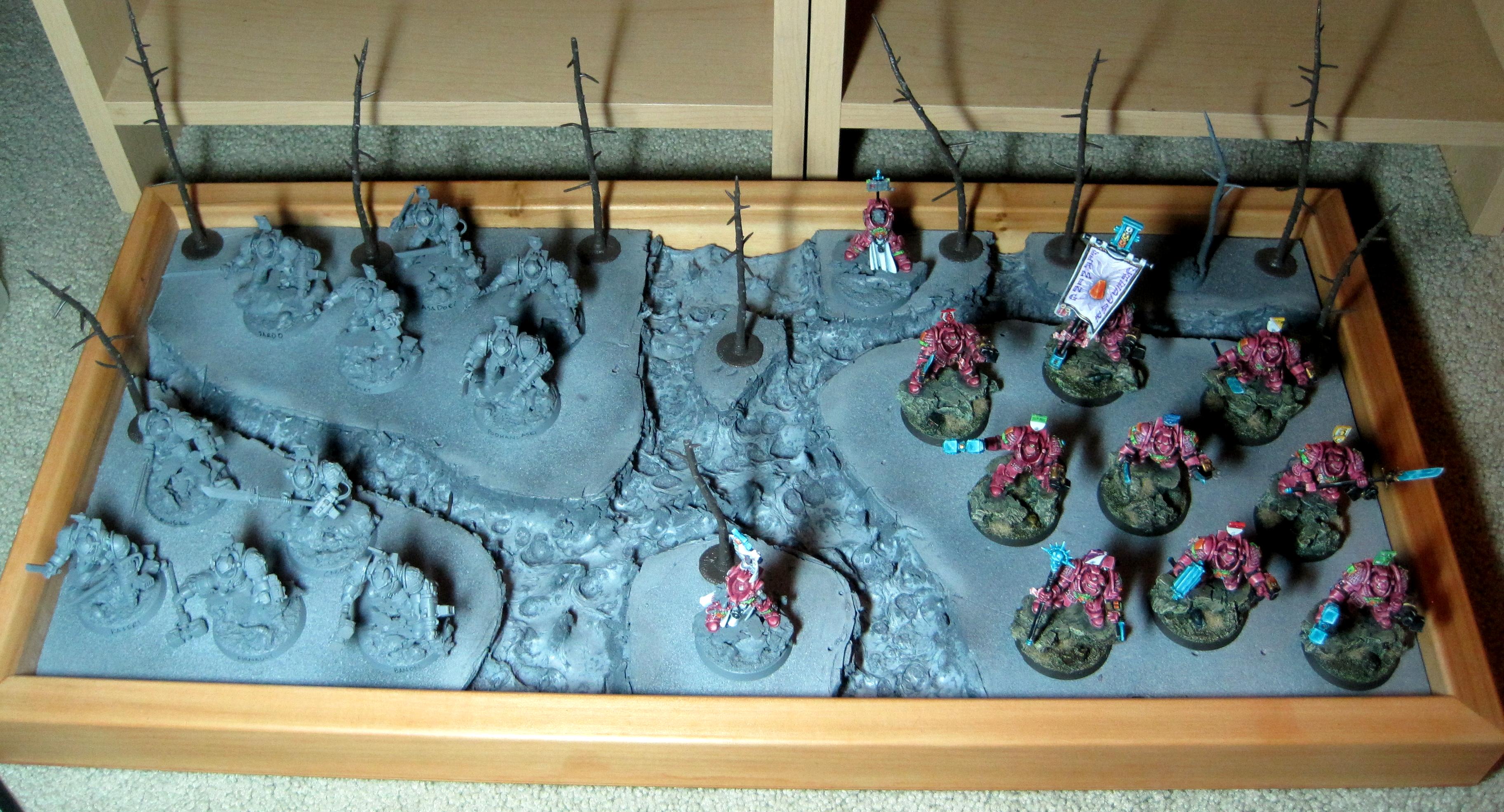 Display Board, Flaming Cheddar, Grey Knights, Humor, Paladins, Warhammer 40,000