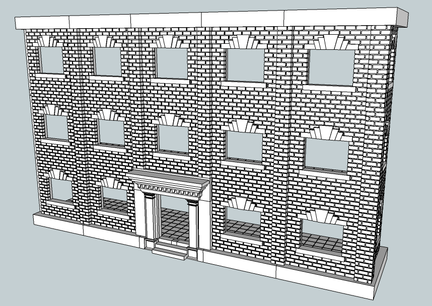 Buildings, Cad, Terrain