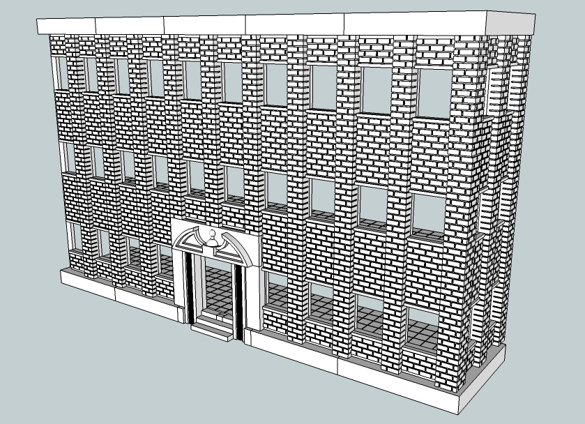 Buildings, Cad, Terrain