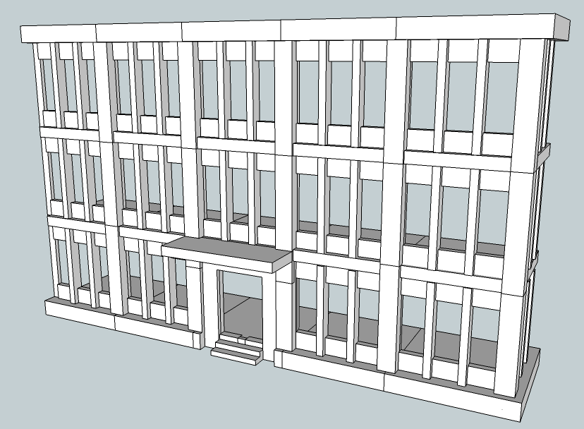 Buildings, Cad, Terrain