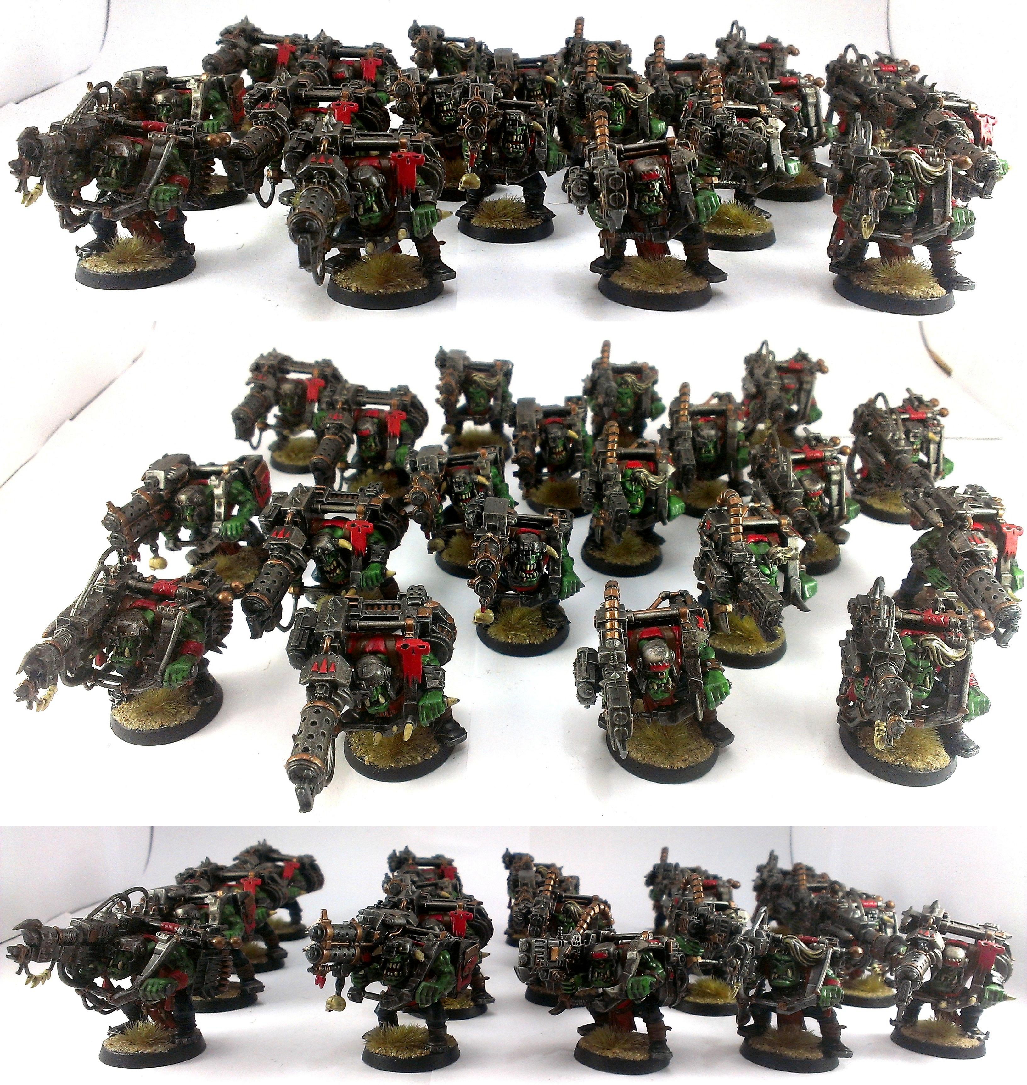Commission, Evil Sunz, Orks, Painted, Warhammer 40,000