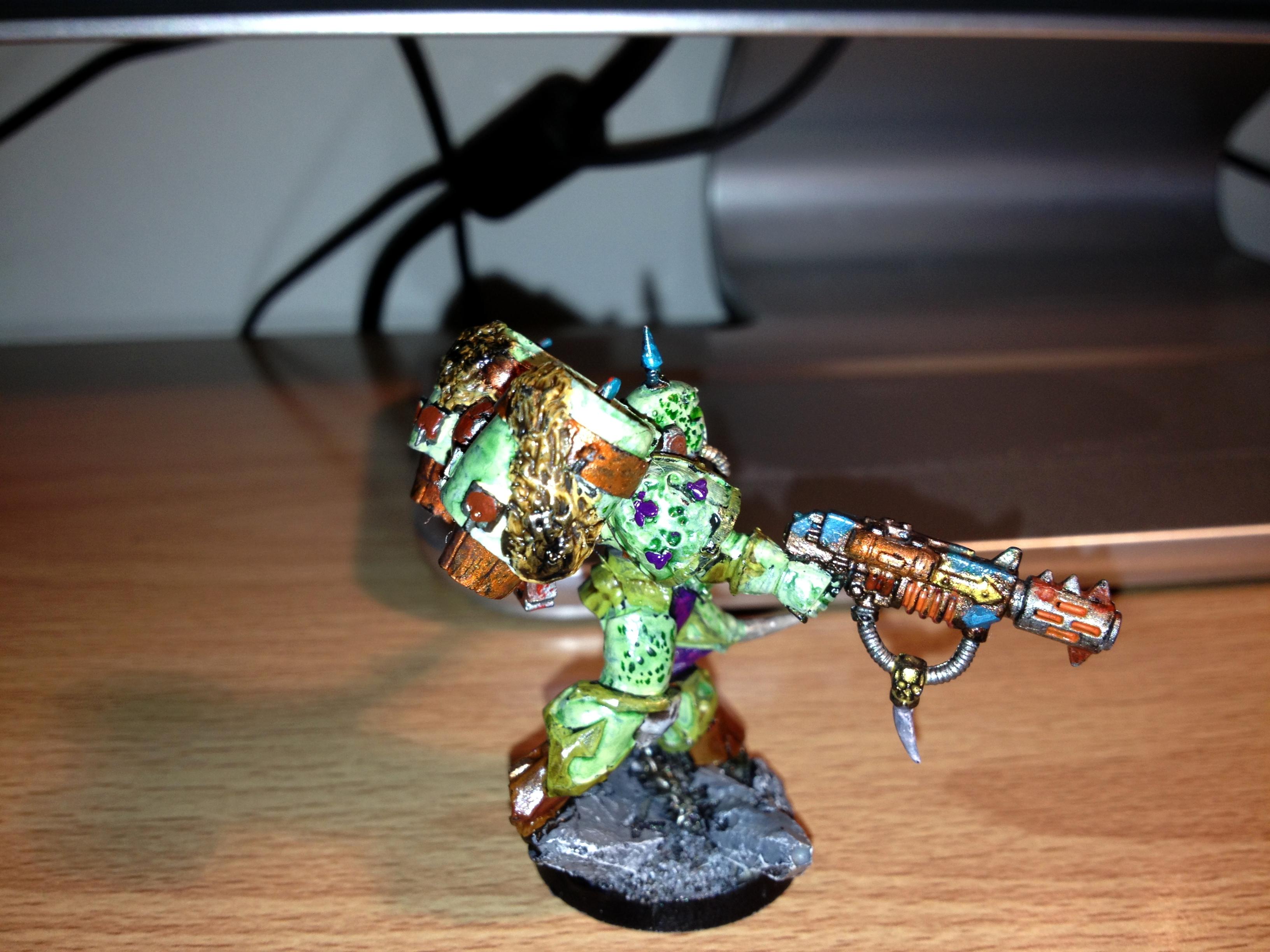 Chaos Space Marines, Nurgle, Raptors, Warhammer 40,000