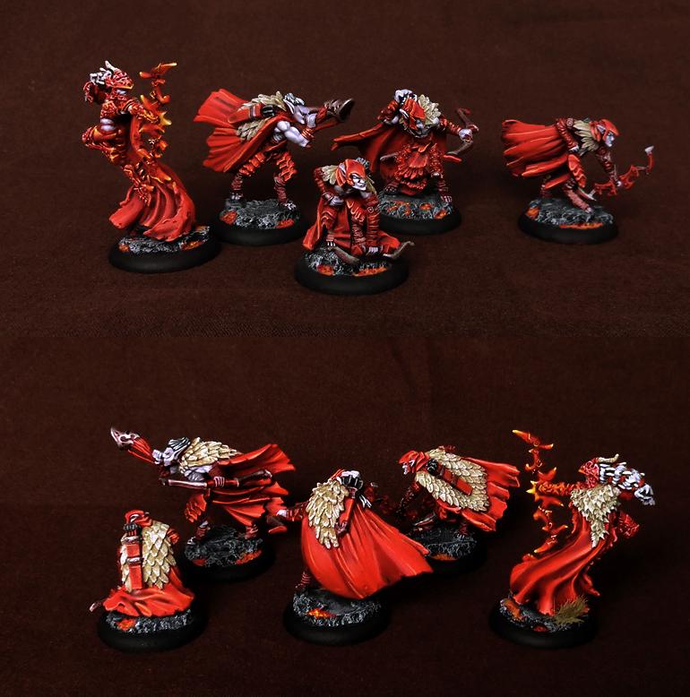 Everblight, Hordes, Legion, Nyss, Strider, Striders, Unit, Warlock