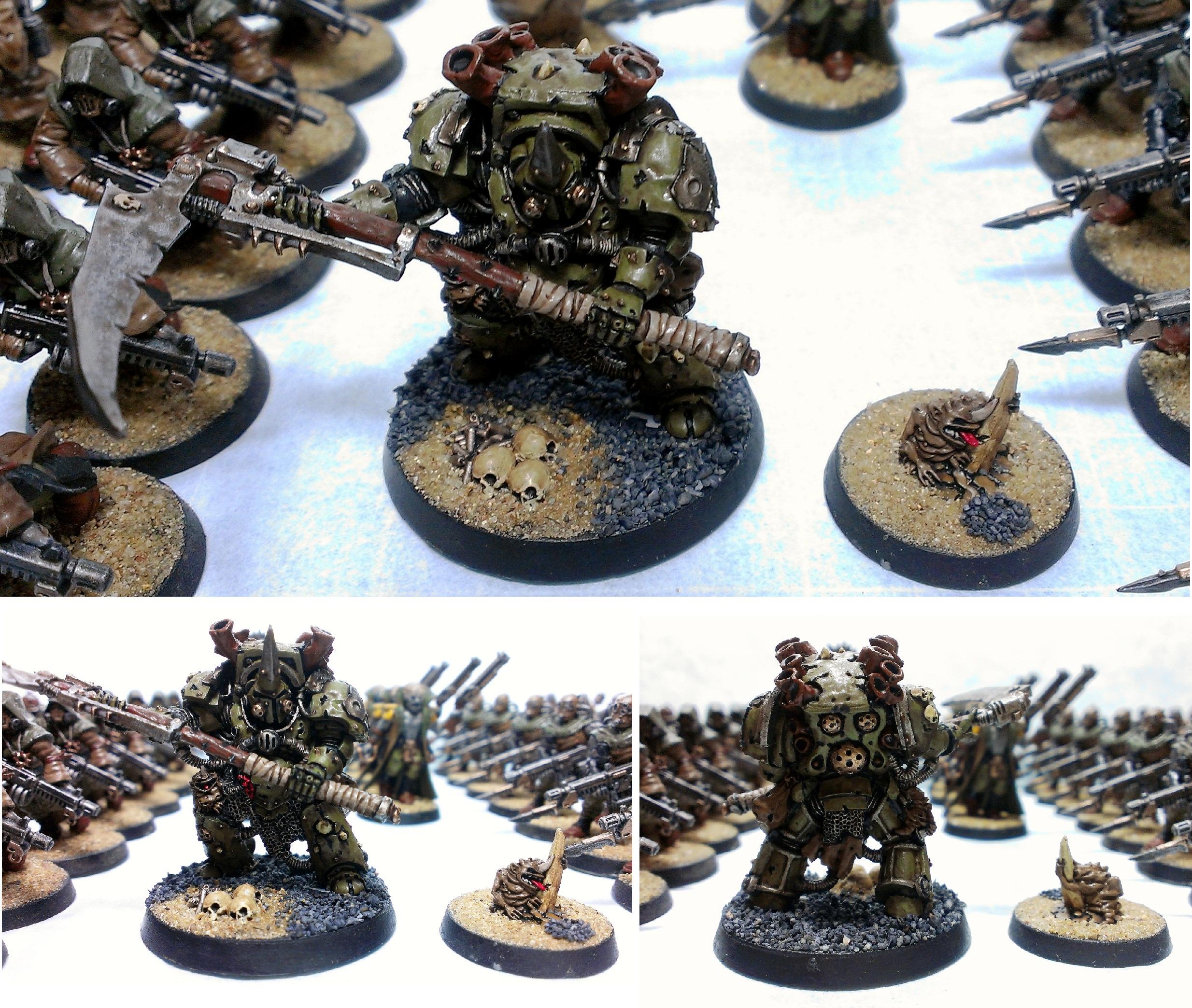 Chaos Space Marines, Commision, Nurgle, Typhus