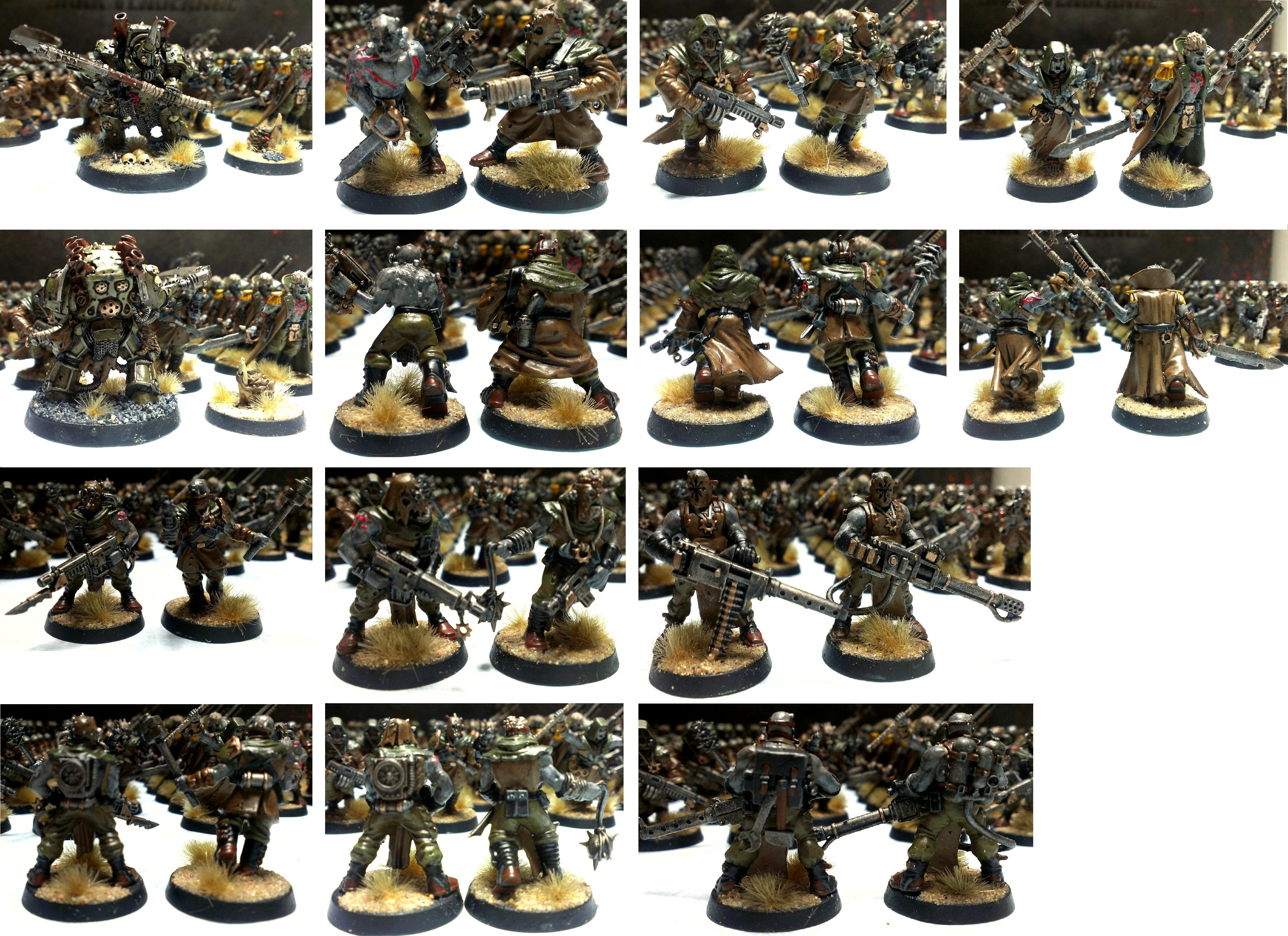 Chaos Space Marines, Commision, Cultist, Nurgle