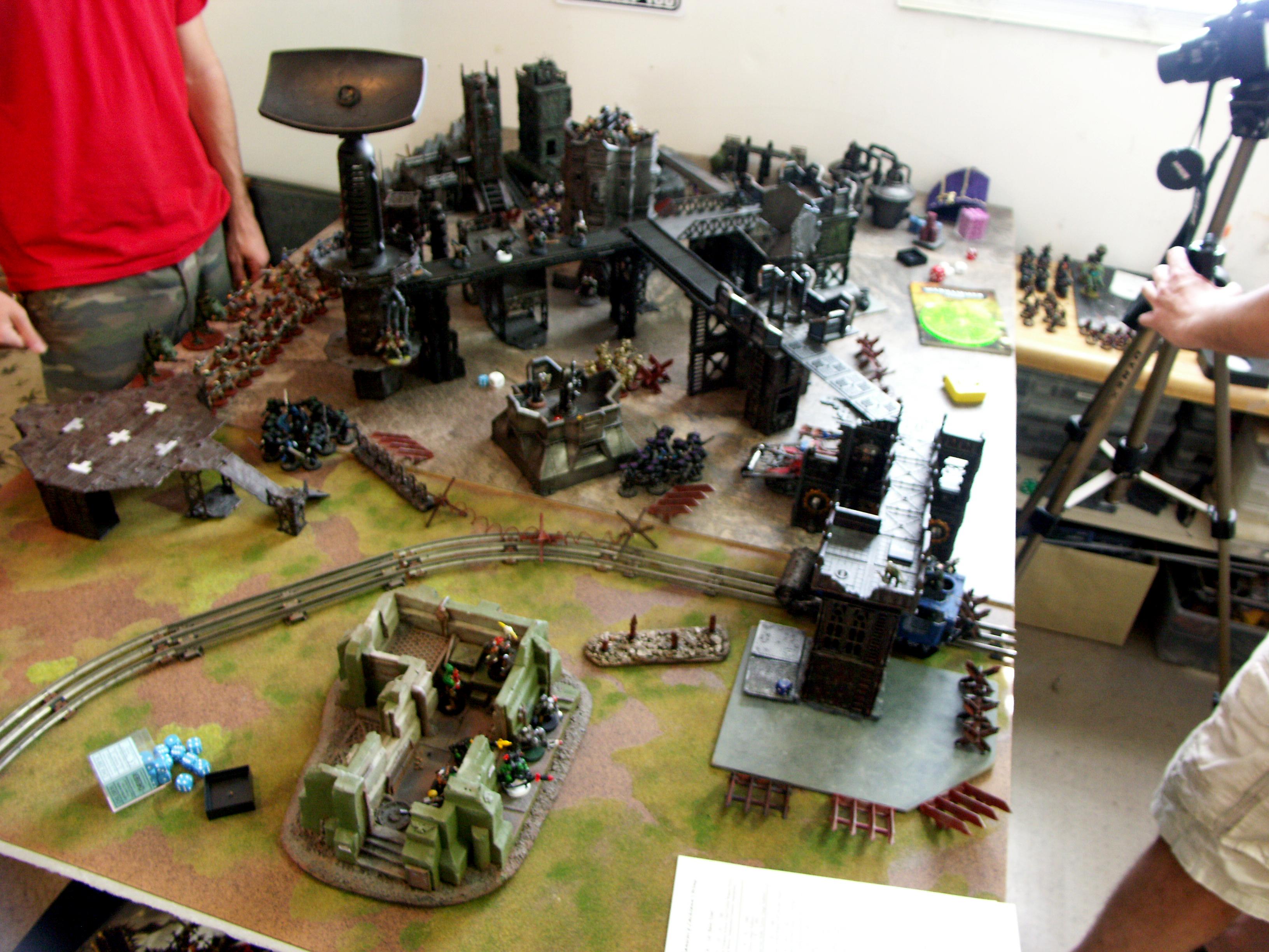 Battle Report, Campaign, Chaos, Chaos Space Marines, Cities Of Death, Guard, Imperial, Imperial Guard, Nurgle, Orks, Planetstrike, Raven Guard, Space Marines