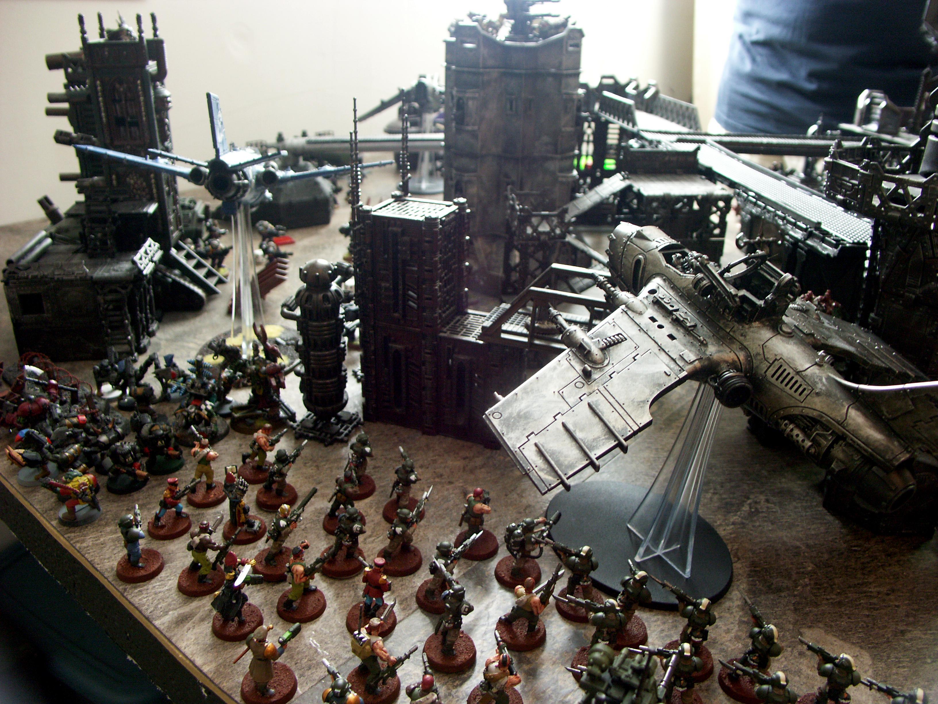 Battle Report, Campaign, Chaos, Chaos Space Marines, Cities Of Death, Guard, Imperial, Imperial Guard, Nurgle, Orks, Planetstrike, Raven Guard, Space Marines