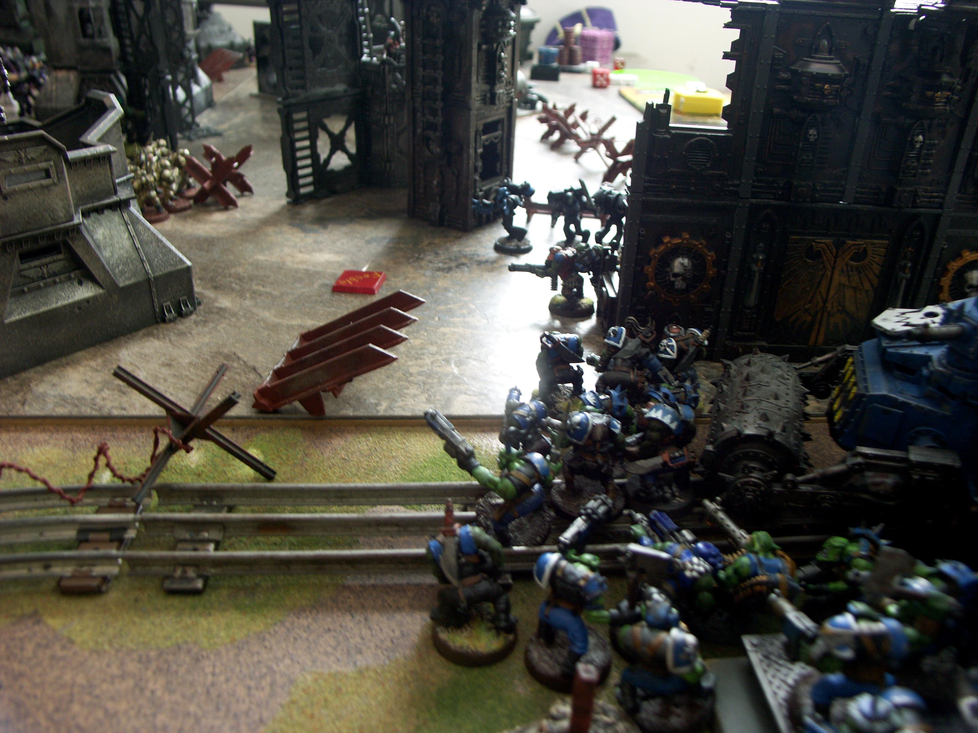 Battle Report, Campaign, Chaos, Chaos Space Marines, Cities Of Death, Guard, Imperial, Imperial Guard, Nurgle, Orks, Planetstrike, Raven Guard, Space Marines
