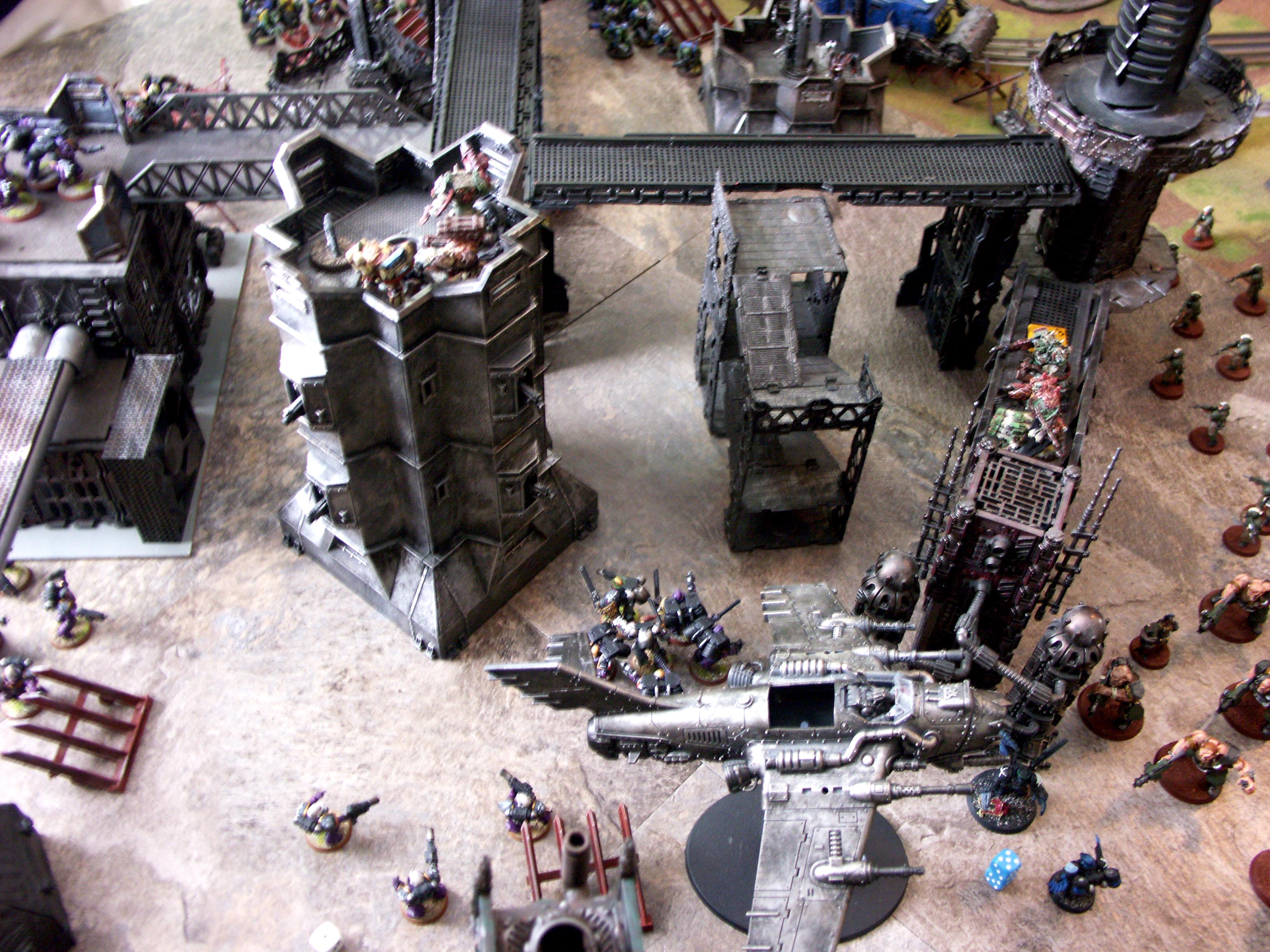 Battle Report, Campaign, Chaos, Chaos Space Marines, Cities Of Death, Guard, Imperial, Imperial Guard, Nurgle, Orks, Planetstrike, Raven Guard, Space Marines