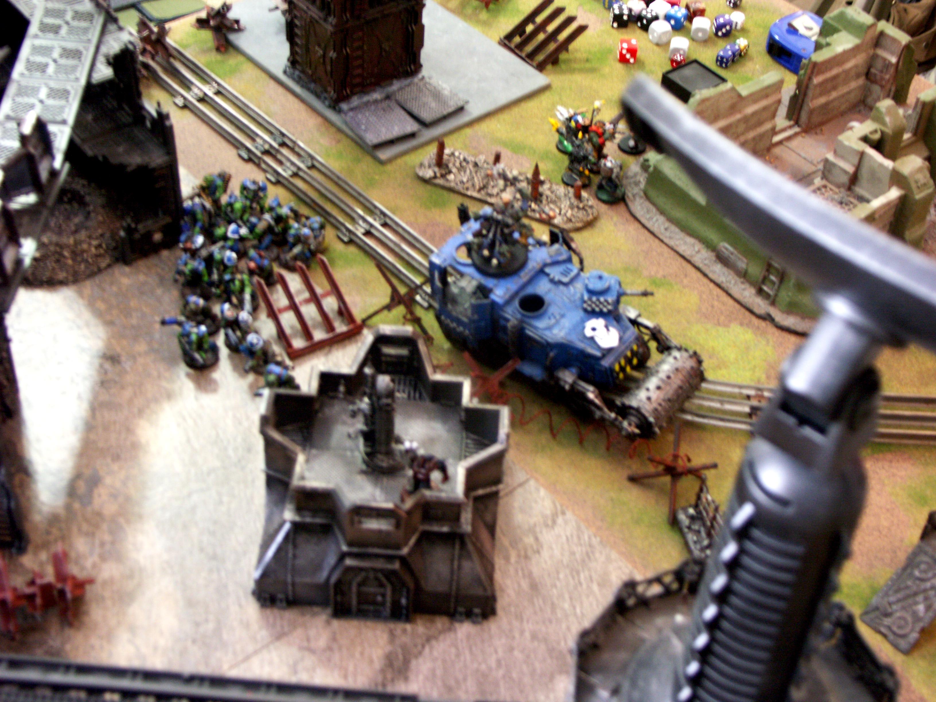 Battle Report, Campaign, Chaos, Chaos Space Marines, Cities Of Death, Guard, Imperial, Imperial Guard, Nurgle, Orks, Planetstrike, Raven Guard, Space Marines