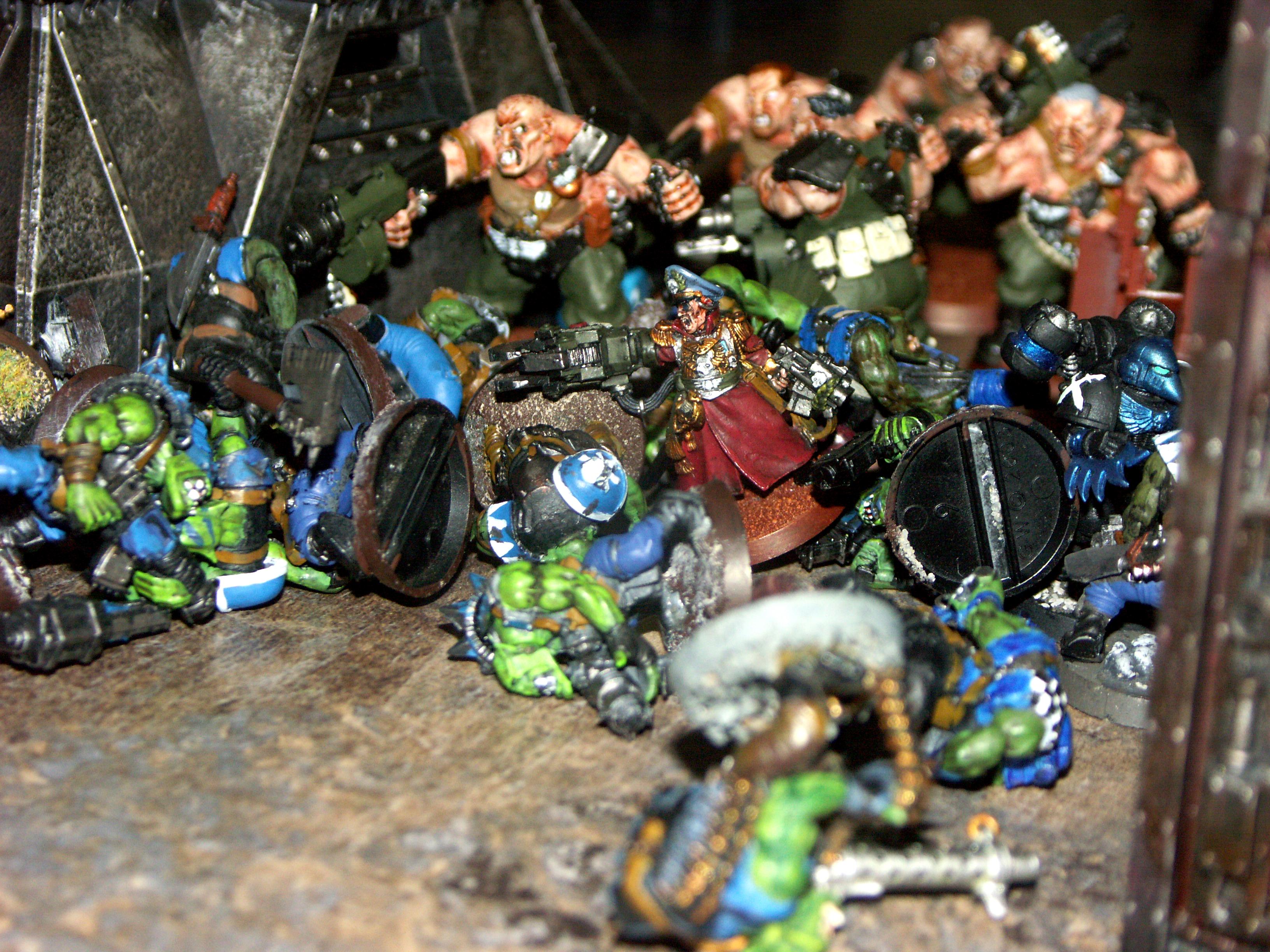Battle Report, Campaign, Chaos, Chaos Space Marines, Cities Of Death, Guard, Imperial, Imperial Guard, Nurgle, Orks, Planetstrike, Raven Guard, Space Marines