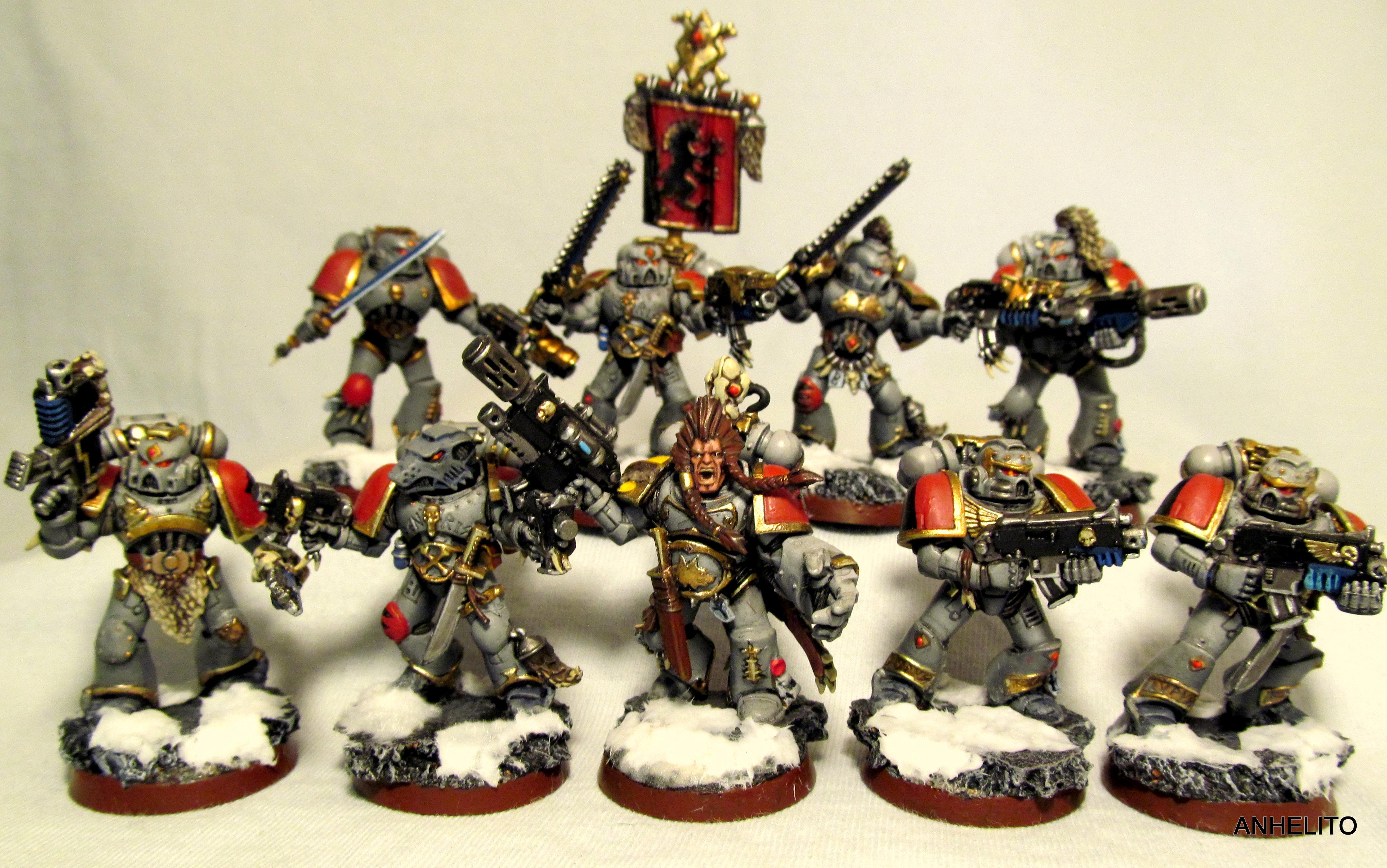 Space Wolves, space wolves squad 1