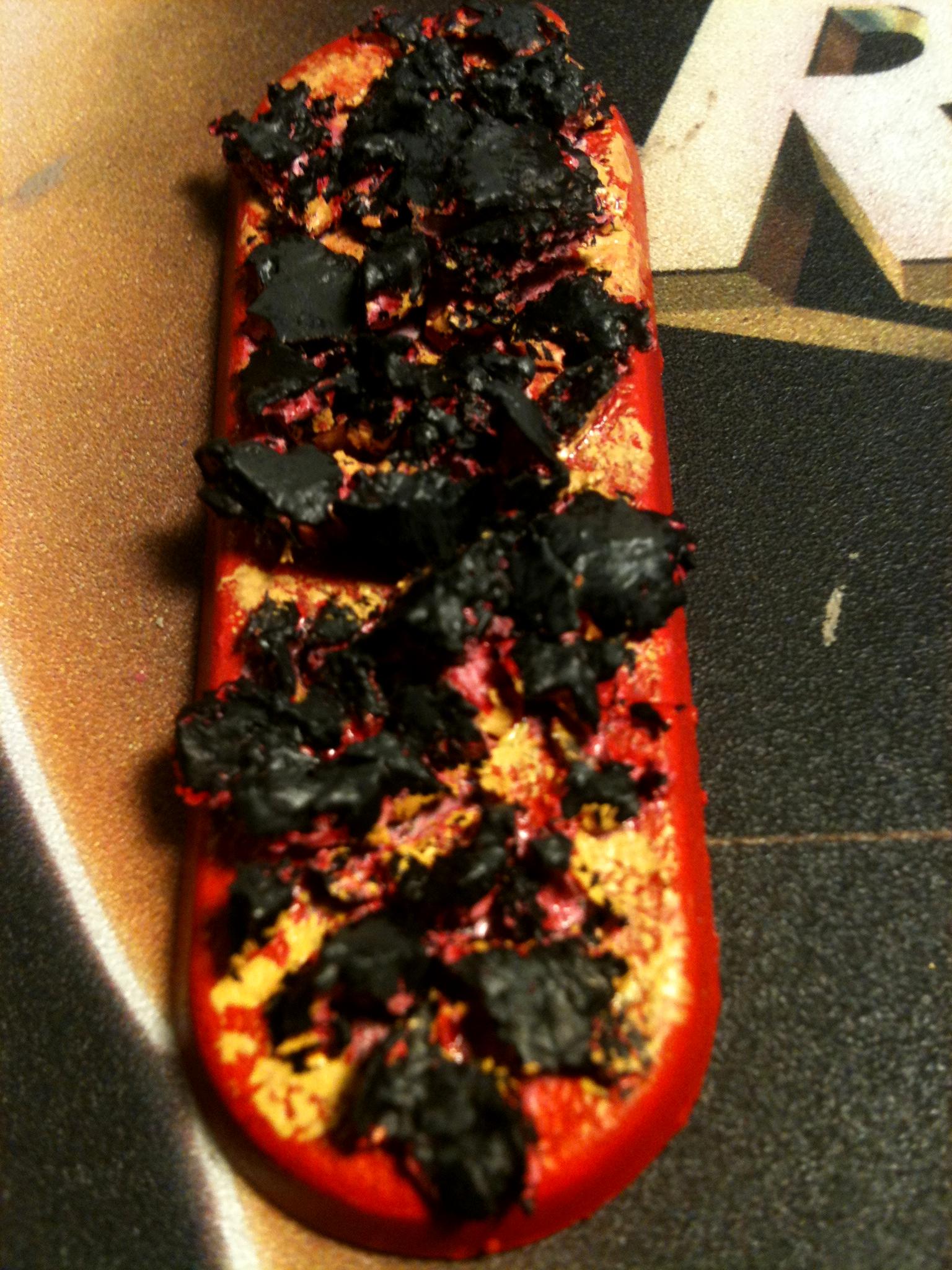 Demon Demons Khorn Base Buring Coal Hot Fire