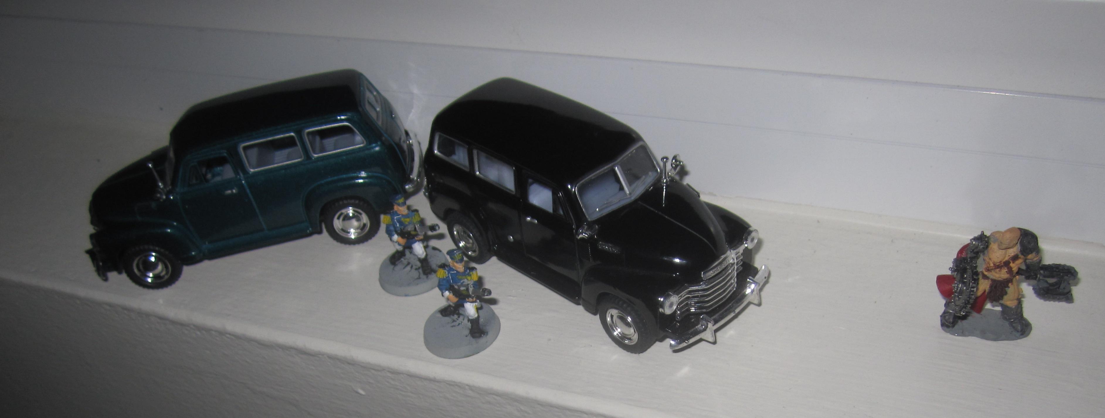 Cars, Civilian, Toy, Truck, Van