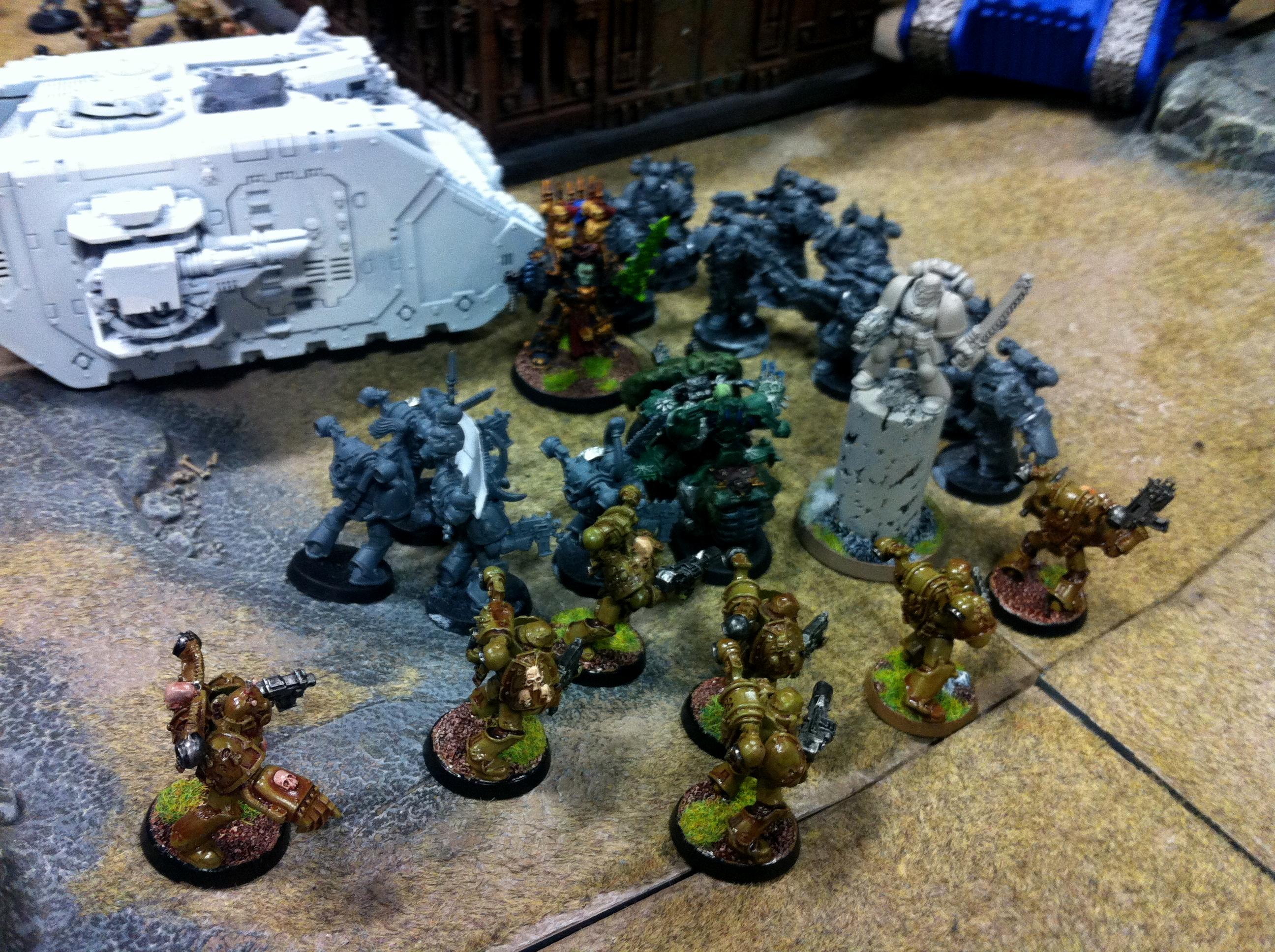 Battle Report, Space Marines