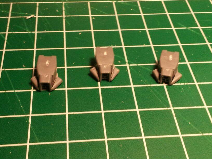 Crisis heads (bits from aerial, target lock, and burst cannon)