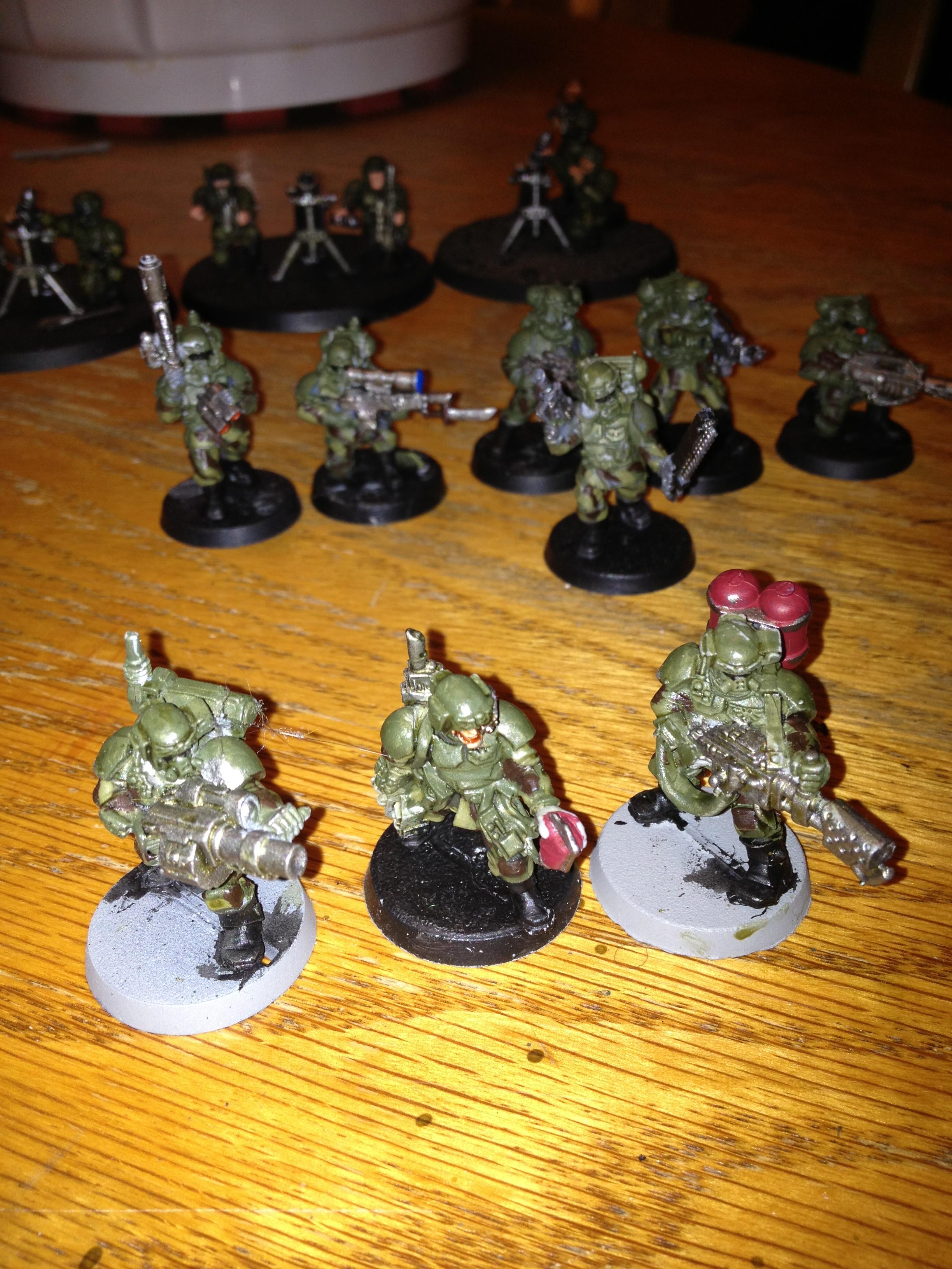 the beginning of my Kasrkins