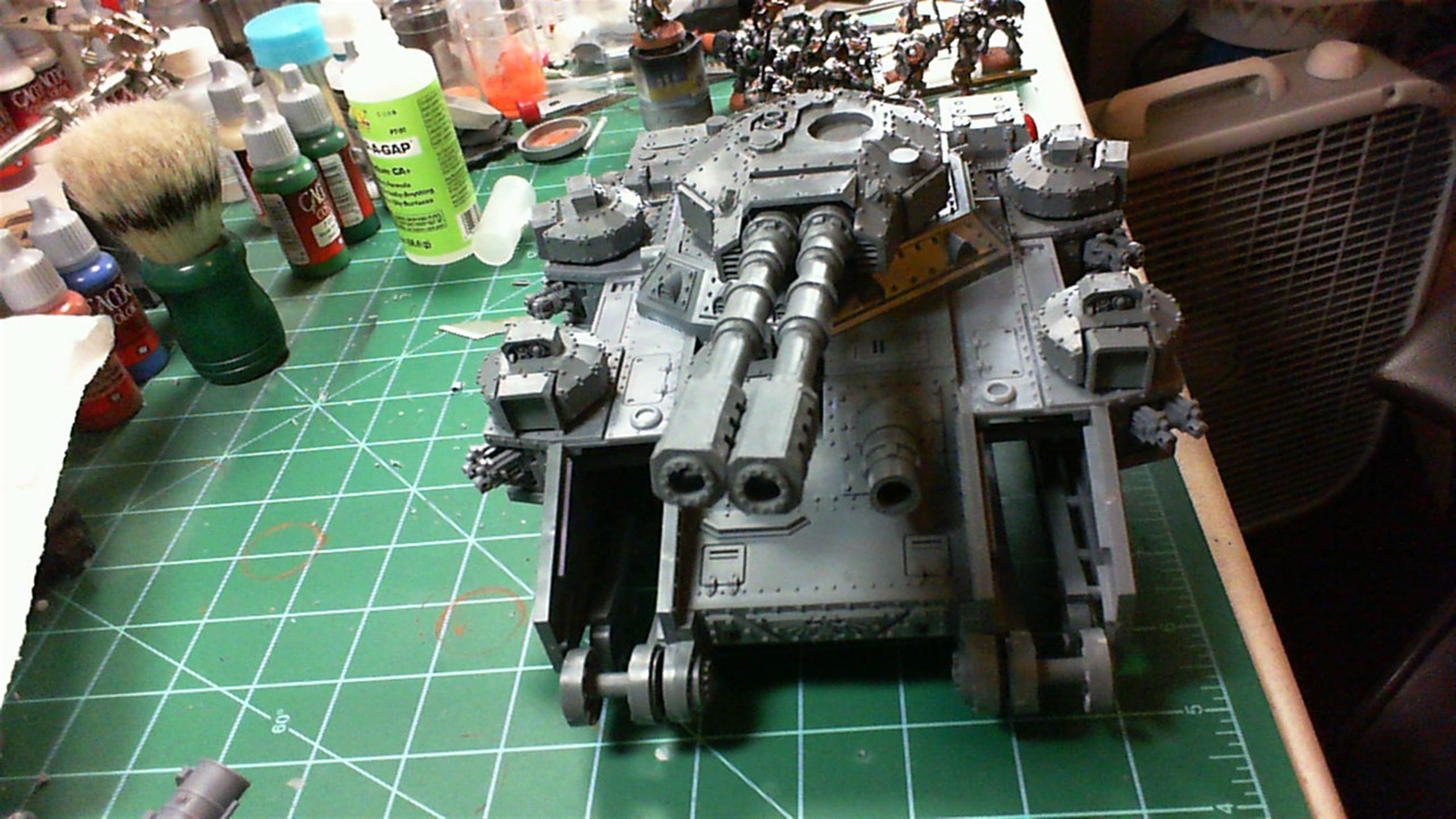 Baneblade, Fellblade, Silver Skulls, Space Marines, Super-heavy, Tank