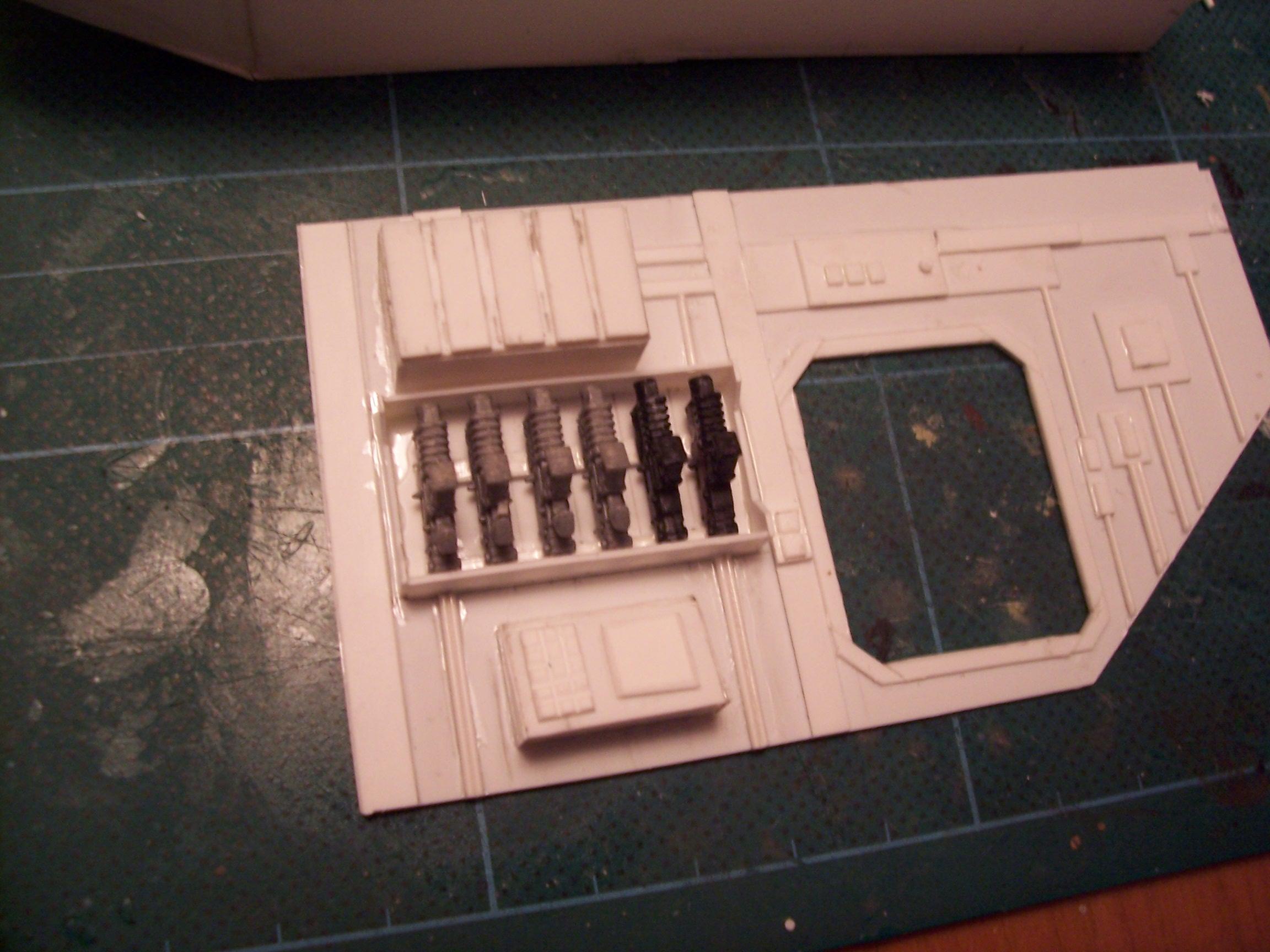 Gunship, Plasticard, Scratch Build, Thunderhawk, Work In Progress