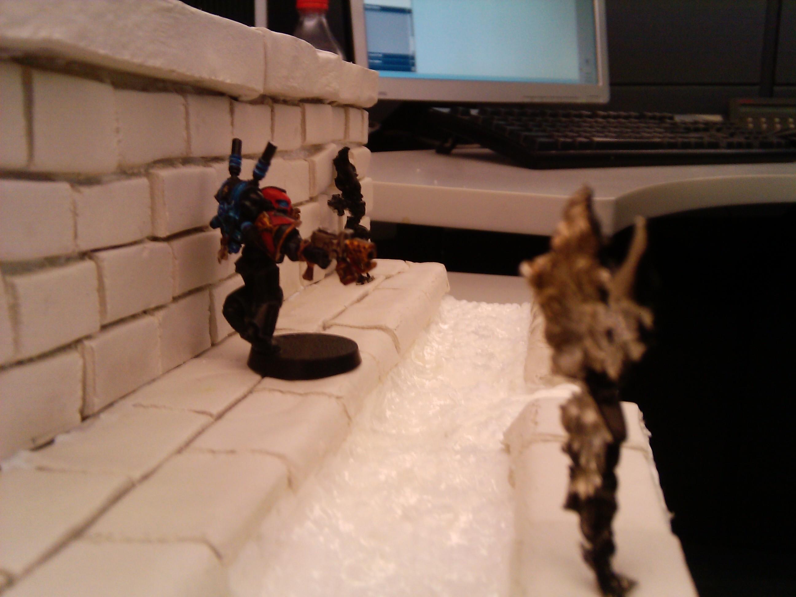 Diorama, Warhammer 40,000, Work In Progress