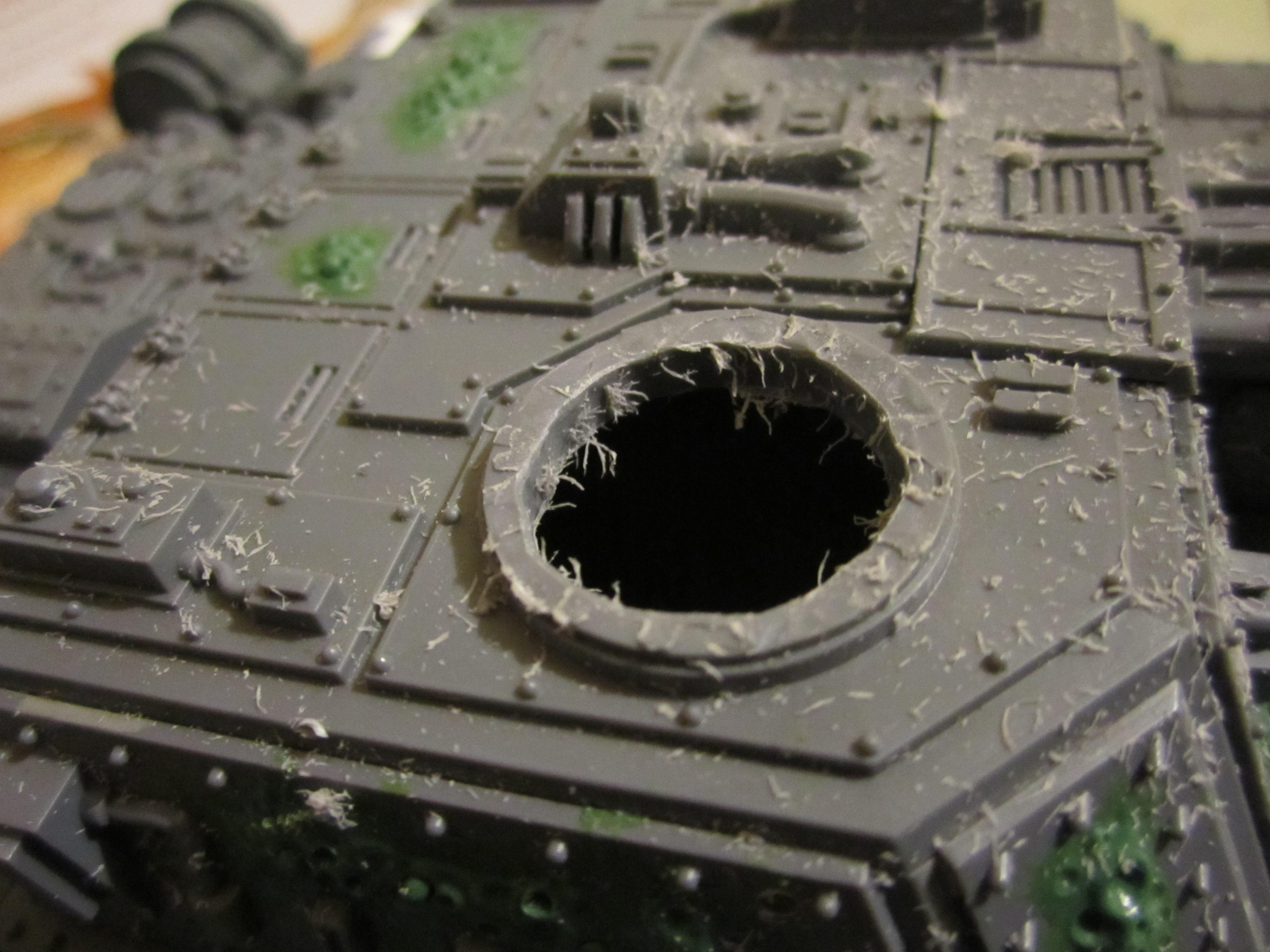 Why Drill off the Cupola???