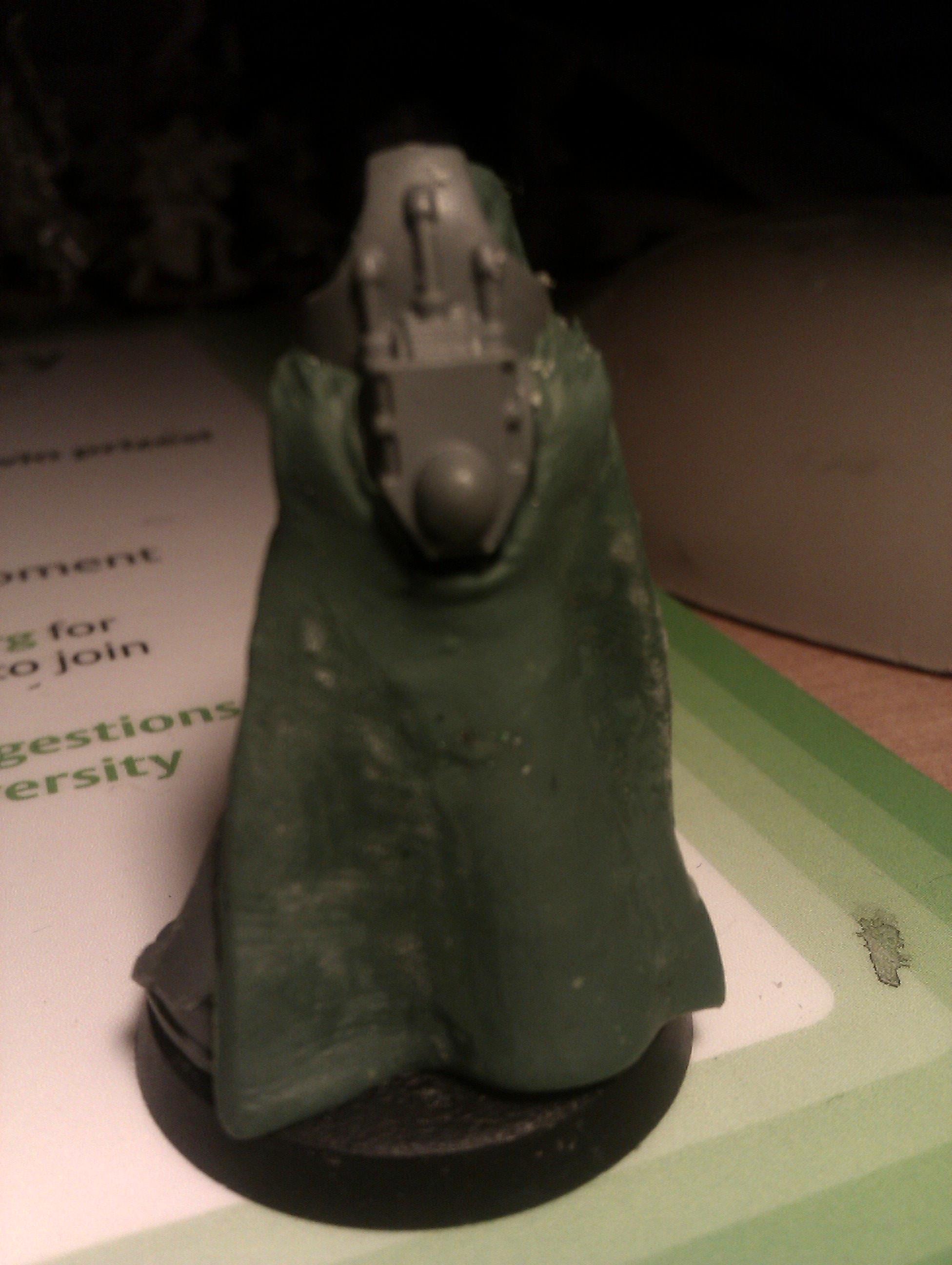 Cloak, Green, Greenstuff, Inquisitor, Stuff