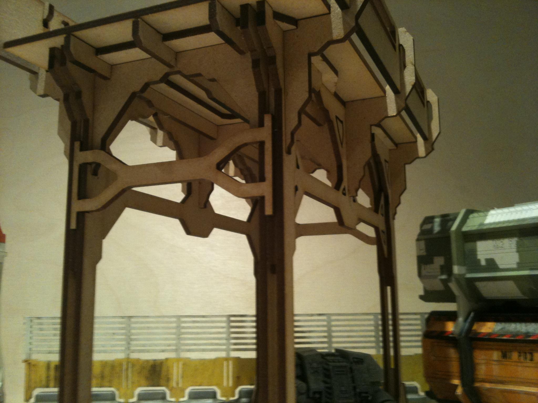 Mdf, Terrain