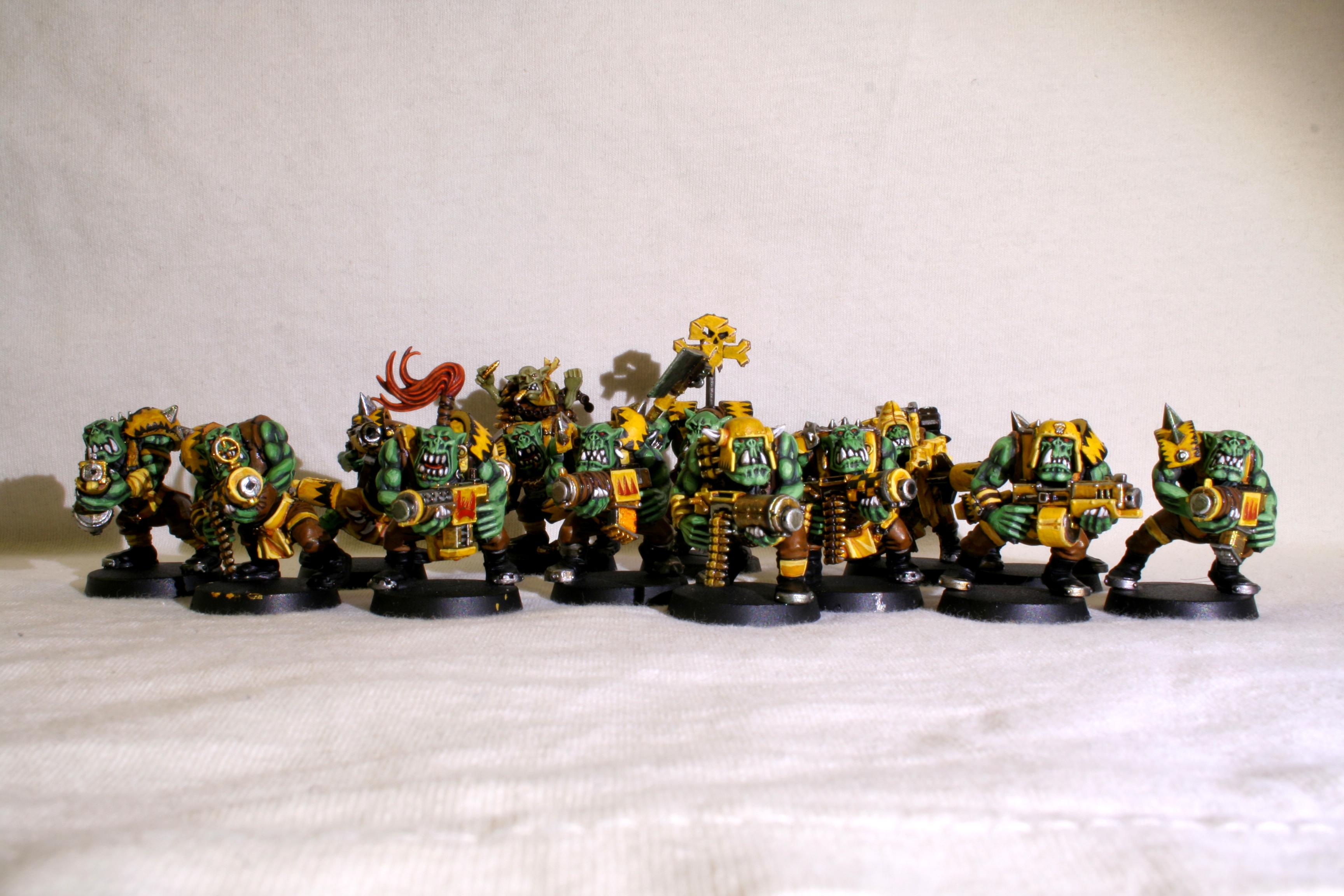 Bad Moons, Boy, Nob, Rokkit, Shoota