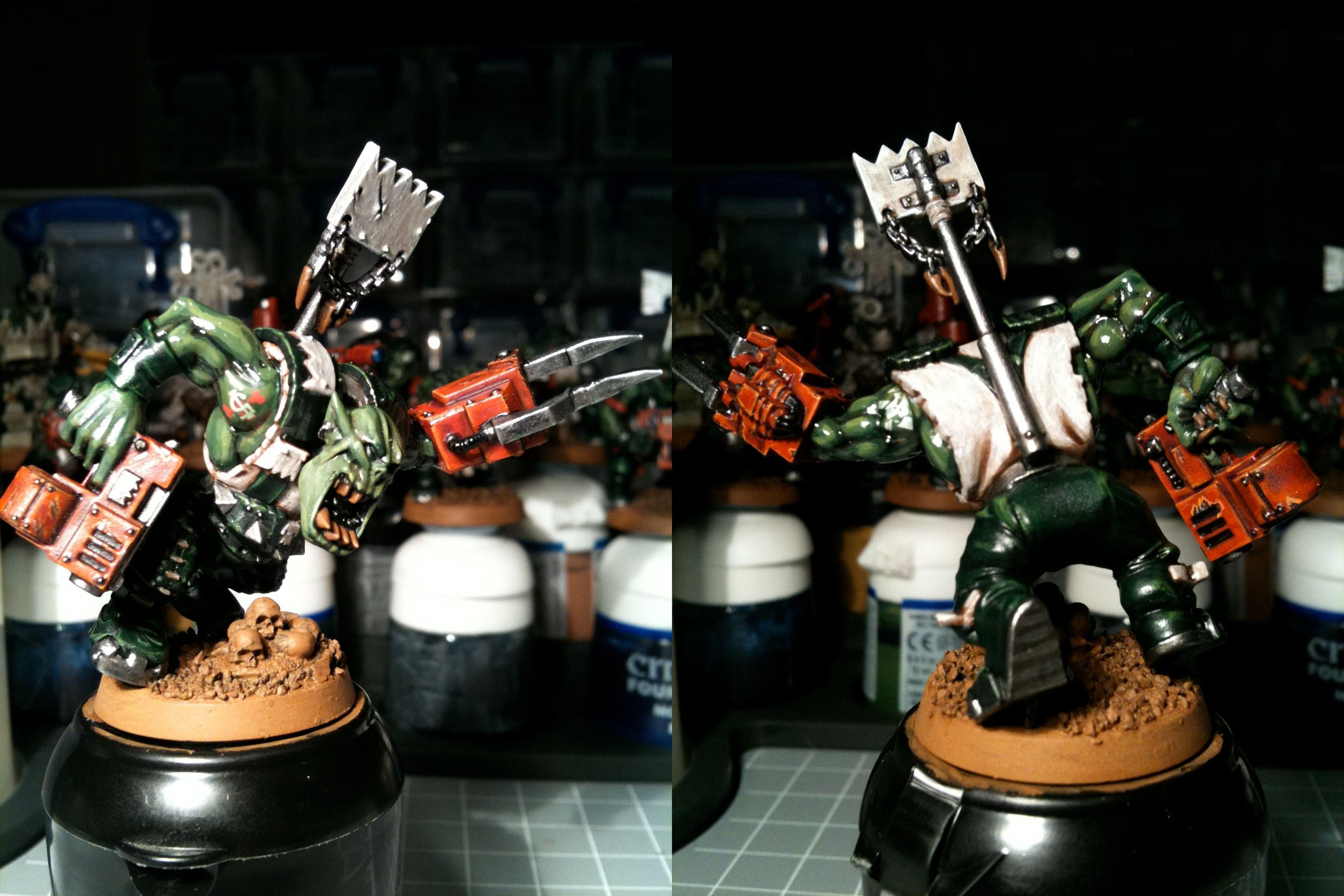 Da Ork Angelz, Nob, Orks, Work In Progress