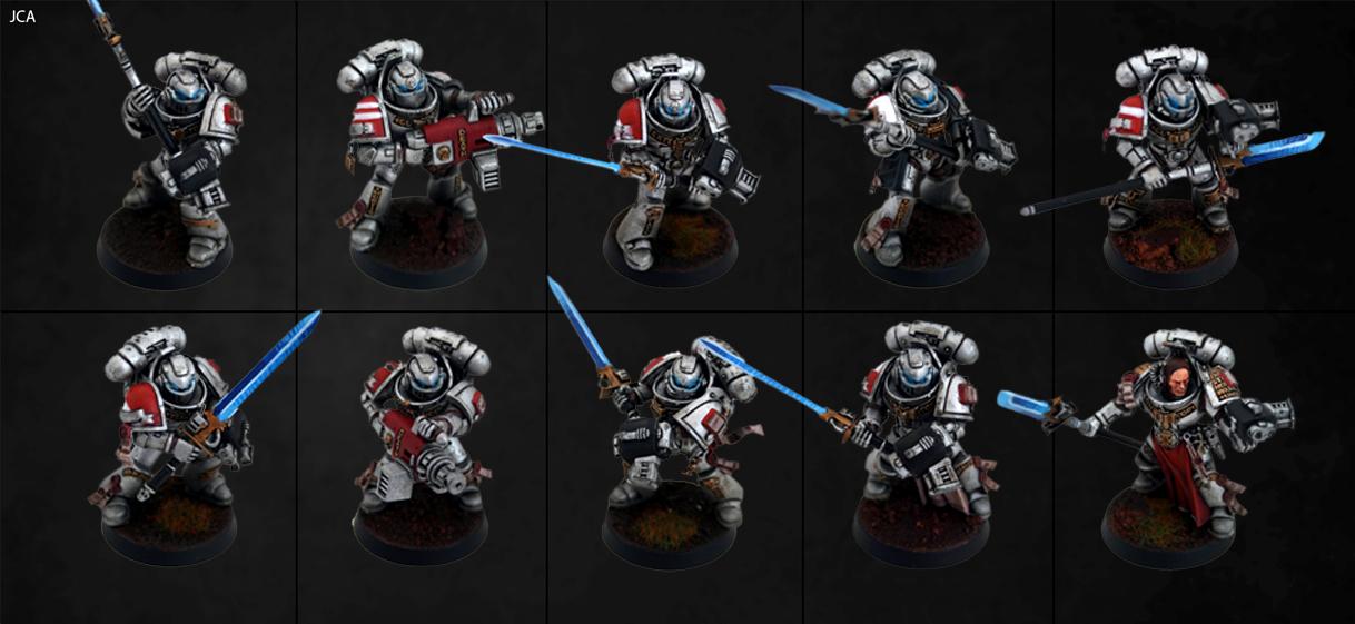 Grey Knights, Power Armor, Strike Squad