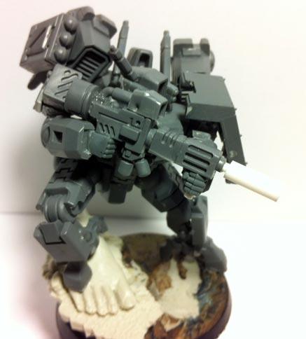 Conversion, Crisis Battlesuit, Tau