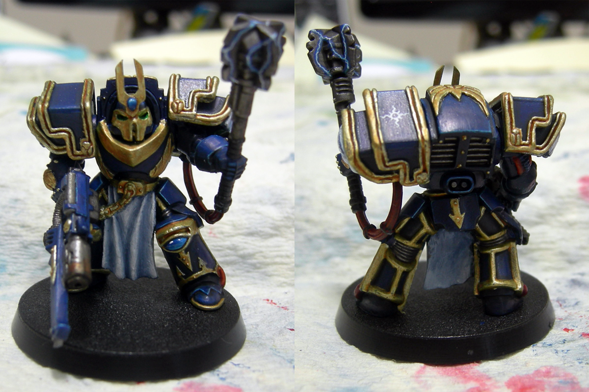 Terminator Armor, Thousand Sons, Work In Progress