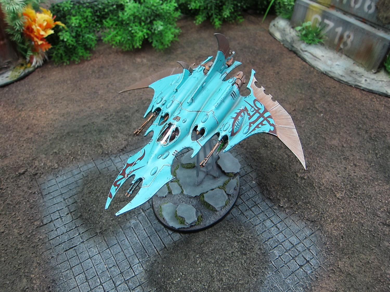 Dark Eldar, Flyer, Razorwing, Warhammer 40,000