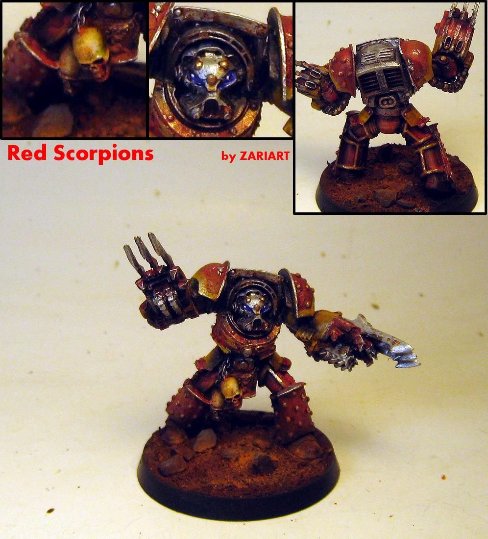 Red Scorpions, Rock, Rust, Space Marines, Warhammer 40,000