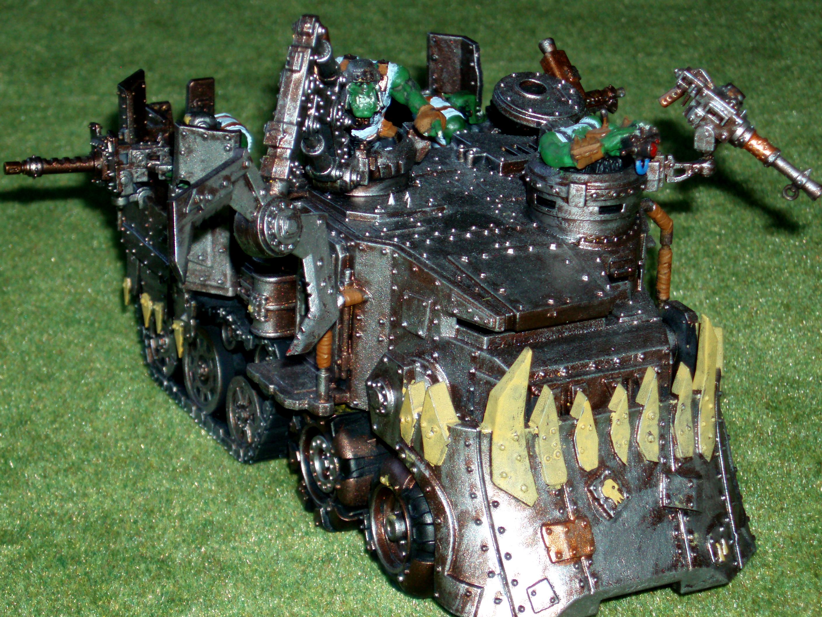 Battlewagon, Custom, Dakka Dakka, Orks, Scratch Build, Waaagh