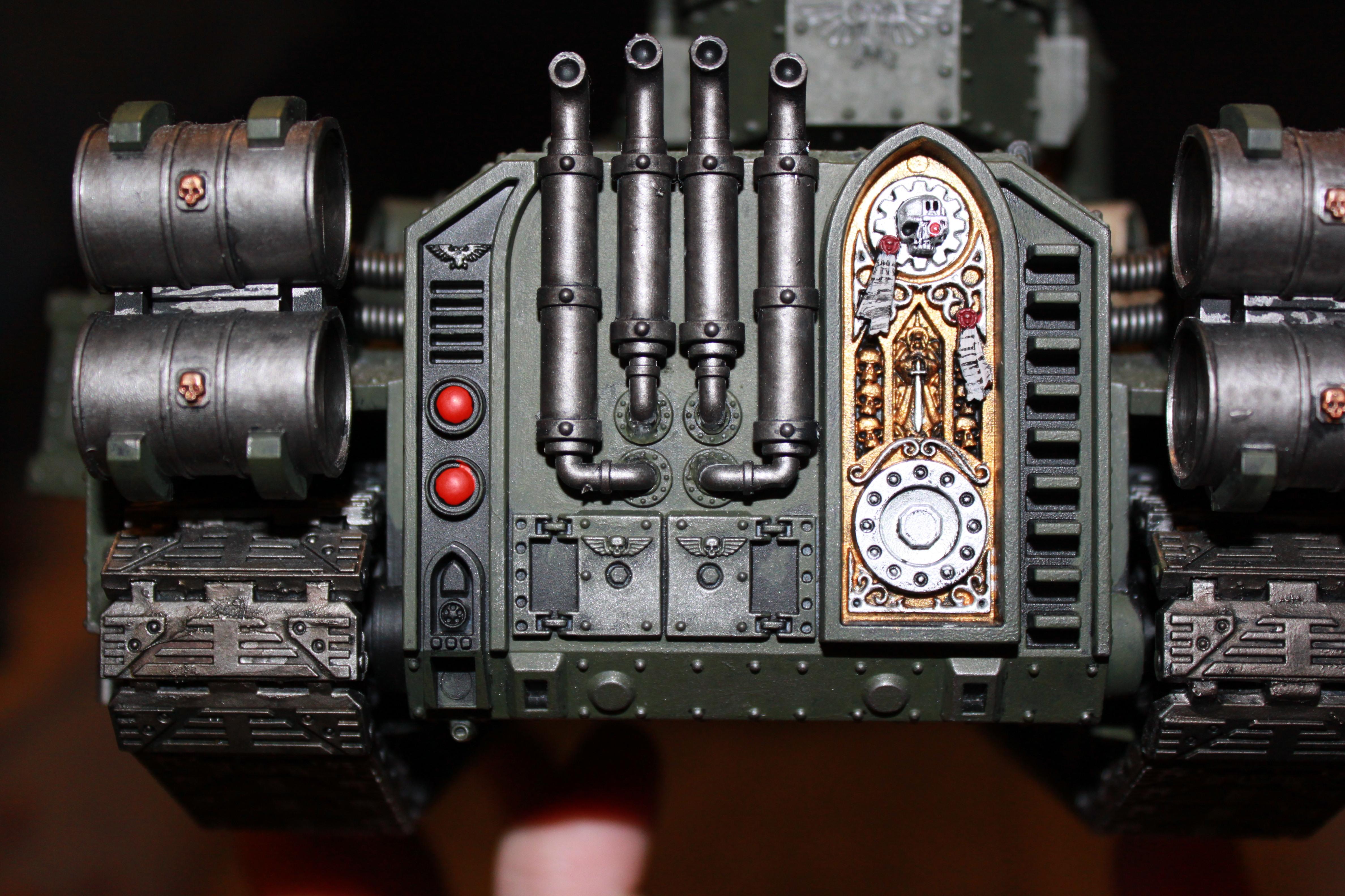 Apocalypse, Baneblade, Cadians, Games Workshop, Imperial Guard, Paint Job, Tank