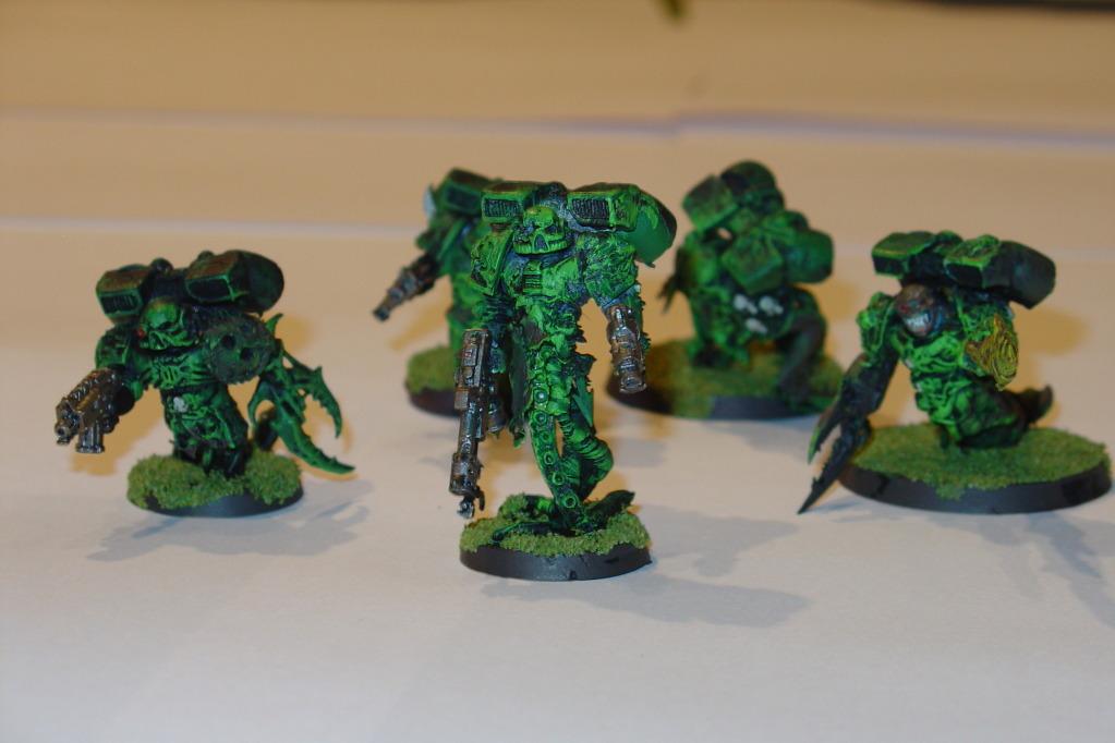 Death Guard, Nurgle, Plague Marines, Raptors