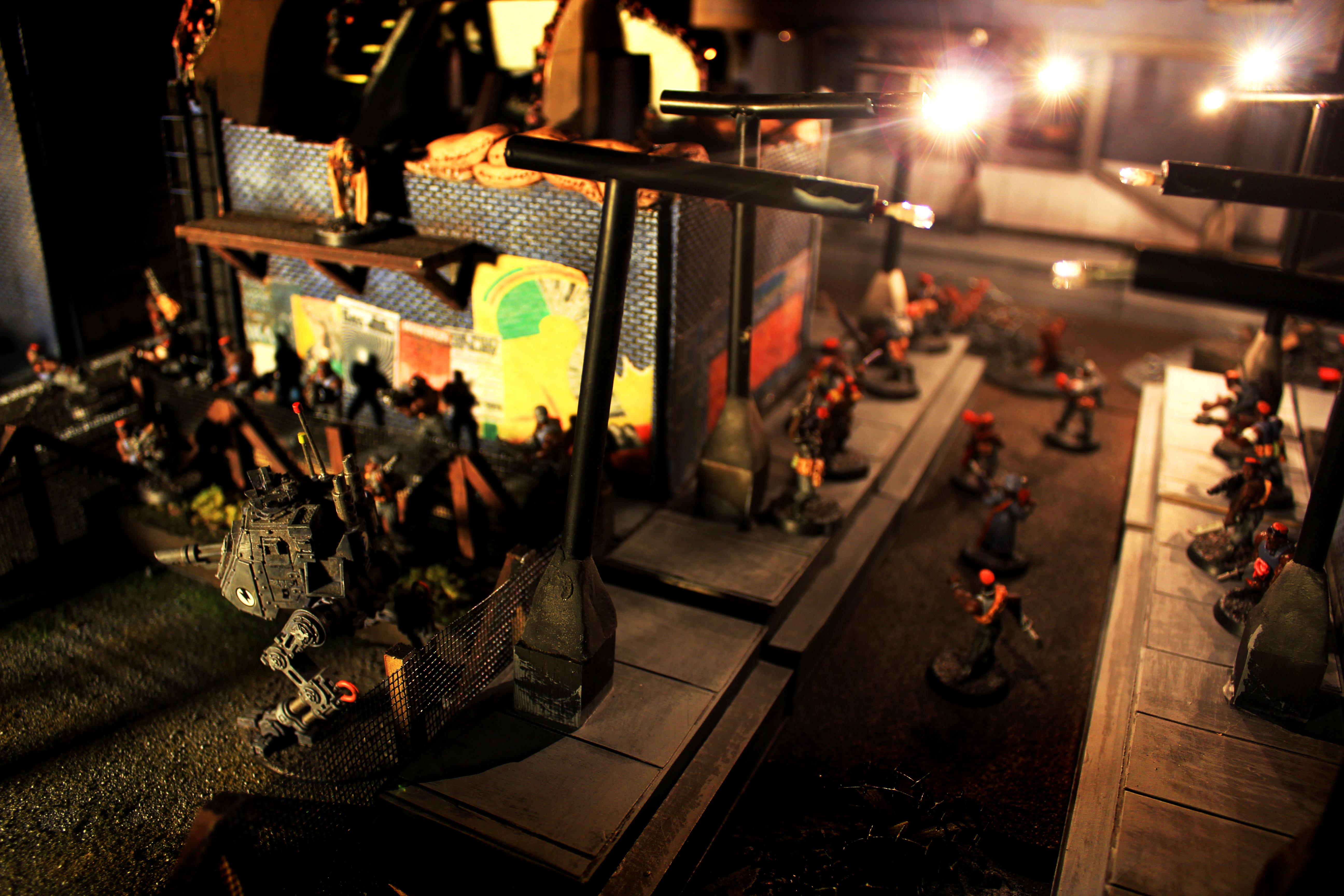 Broken Body Clock, Cities Of Death, Flynn Buckland, Imperial Guard, Terrain, Warhammer 40,000, Warhammer Fantasy