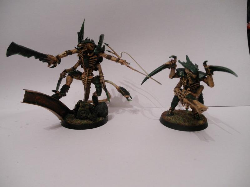 Conversion, Greenstuff, Hive, Hive Tyrant, Prime, Showcase, Tyranids, Warriors