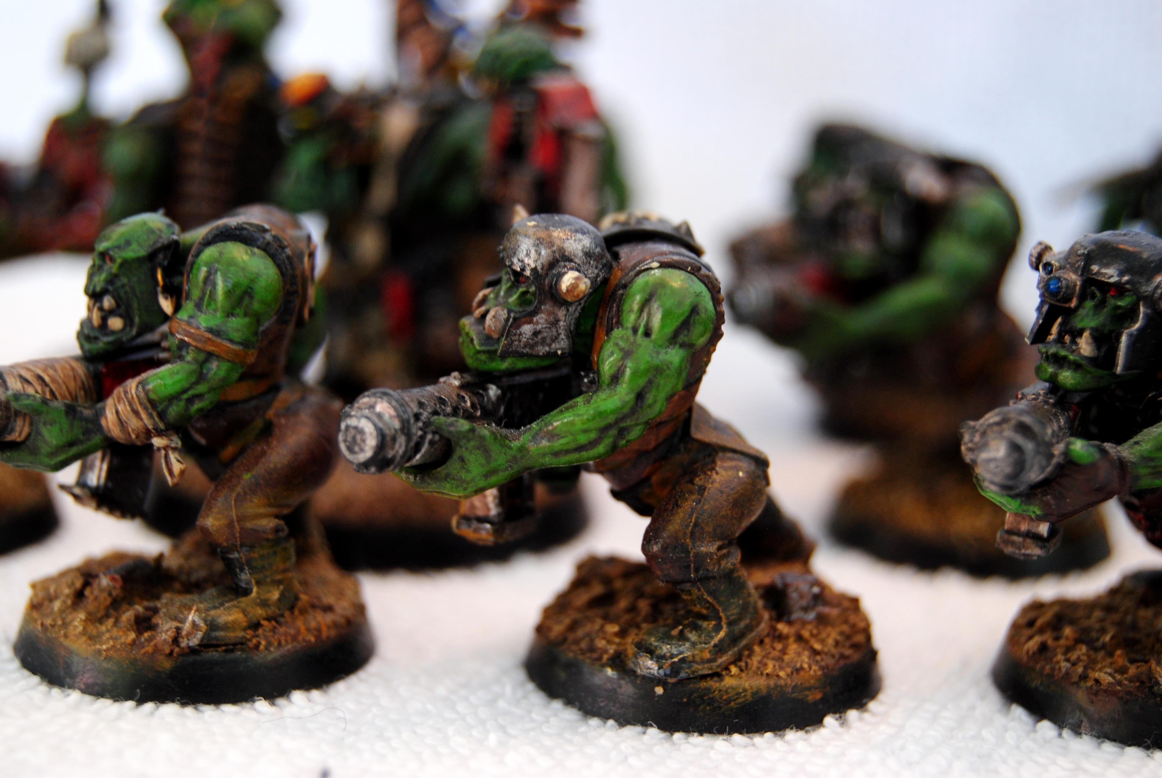 Big Shoota, Boys, Nob, Ork Boys, Orks, Power Claw, Shoota