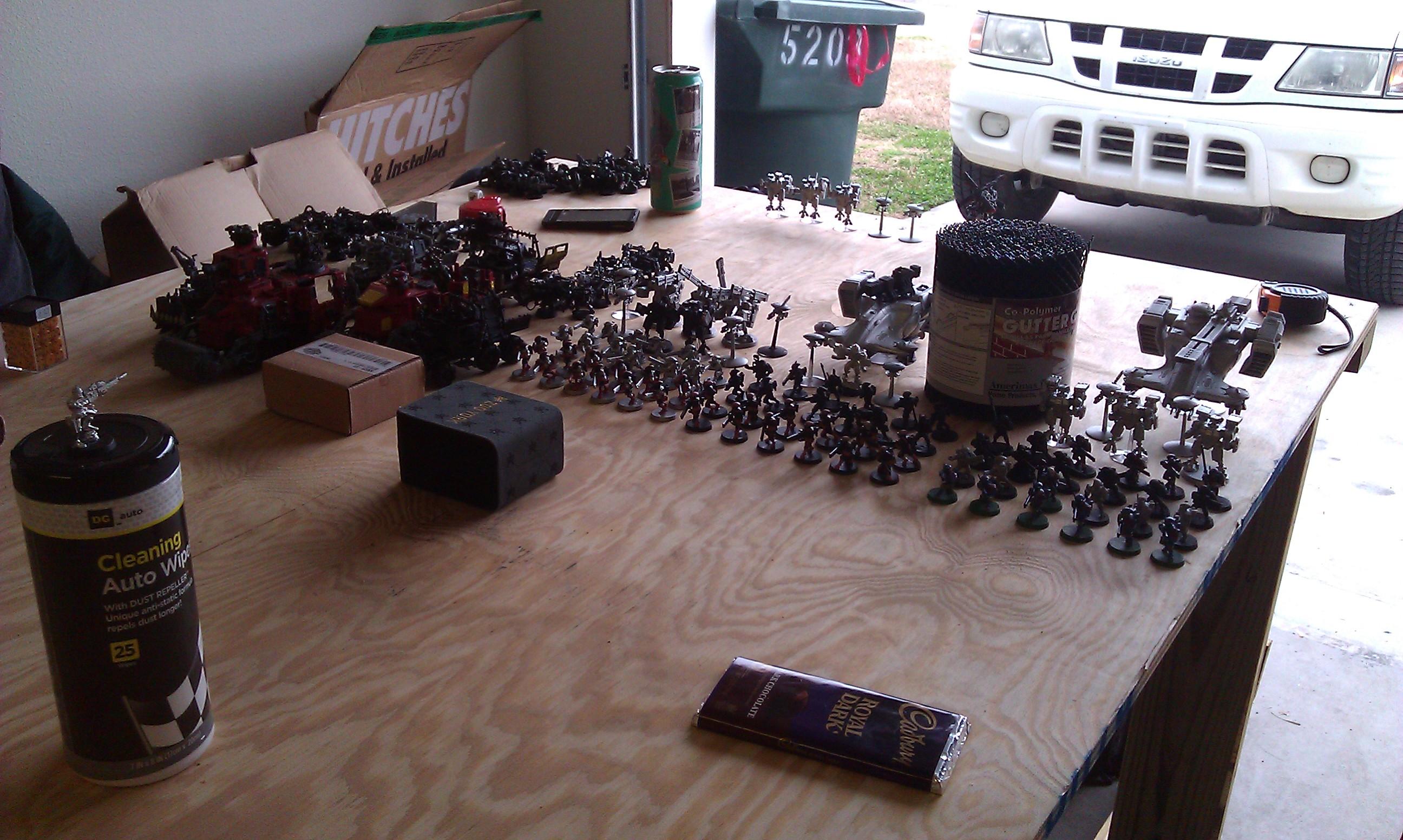 Battle Report, Grey Knights, Orks, Tau