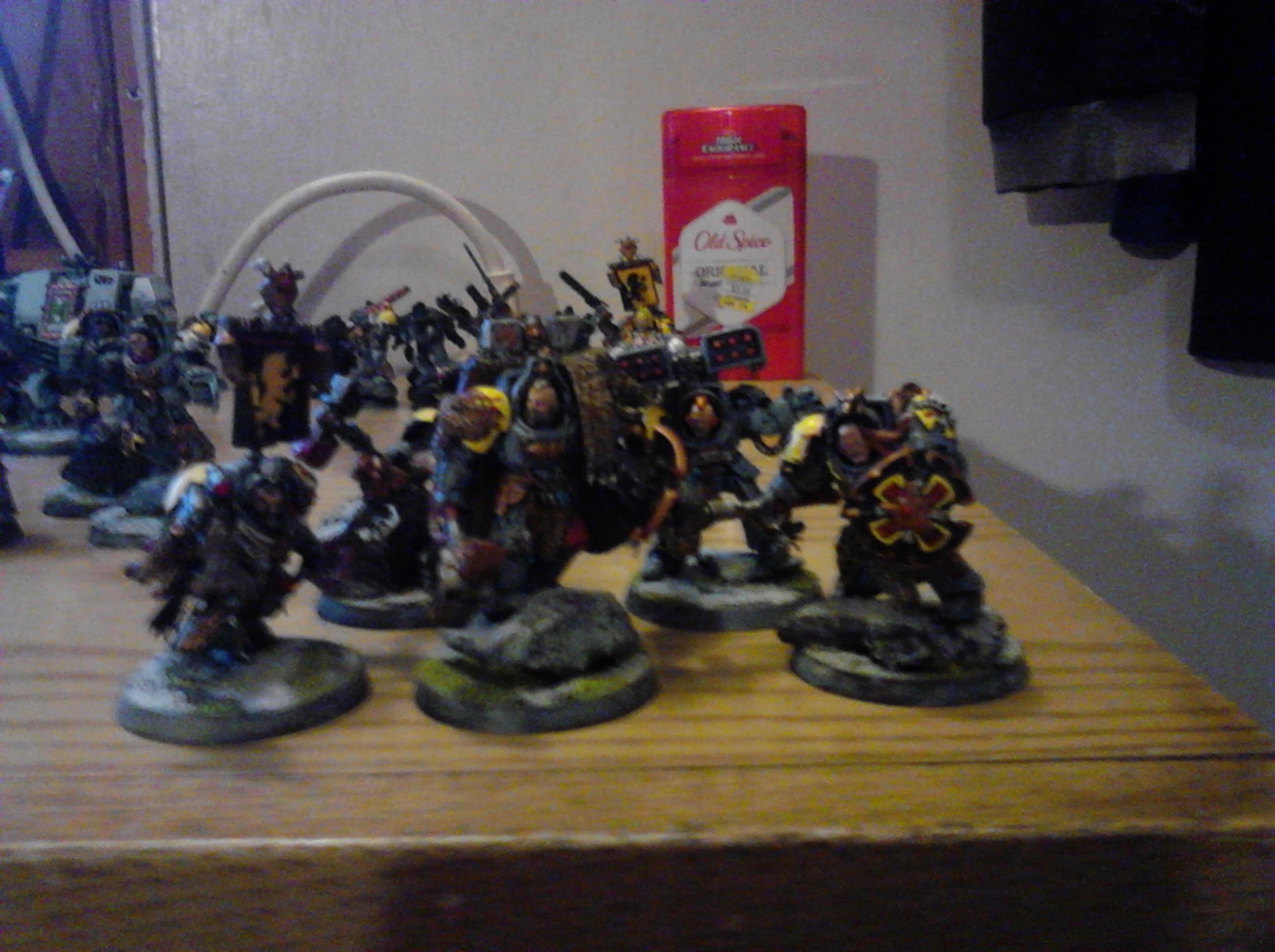Arjac Rockfist + Wolf Guard