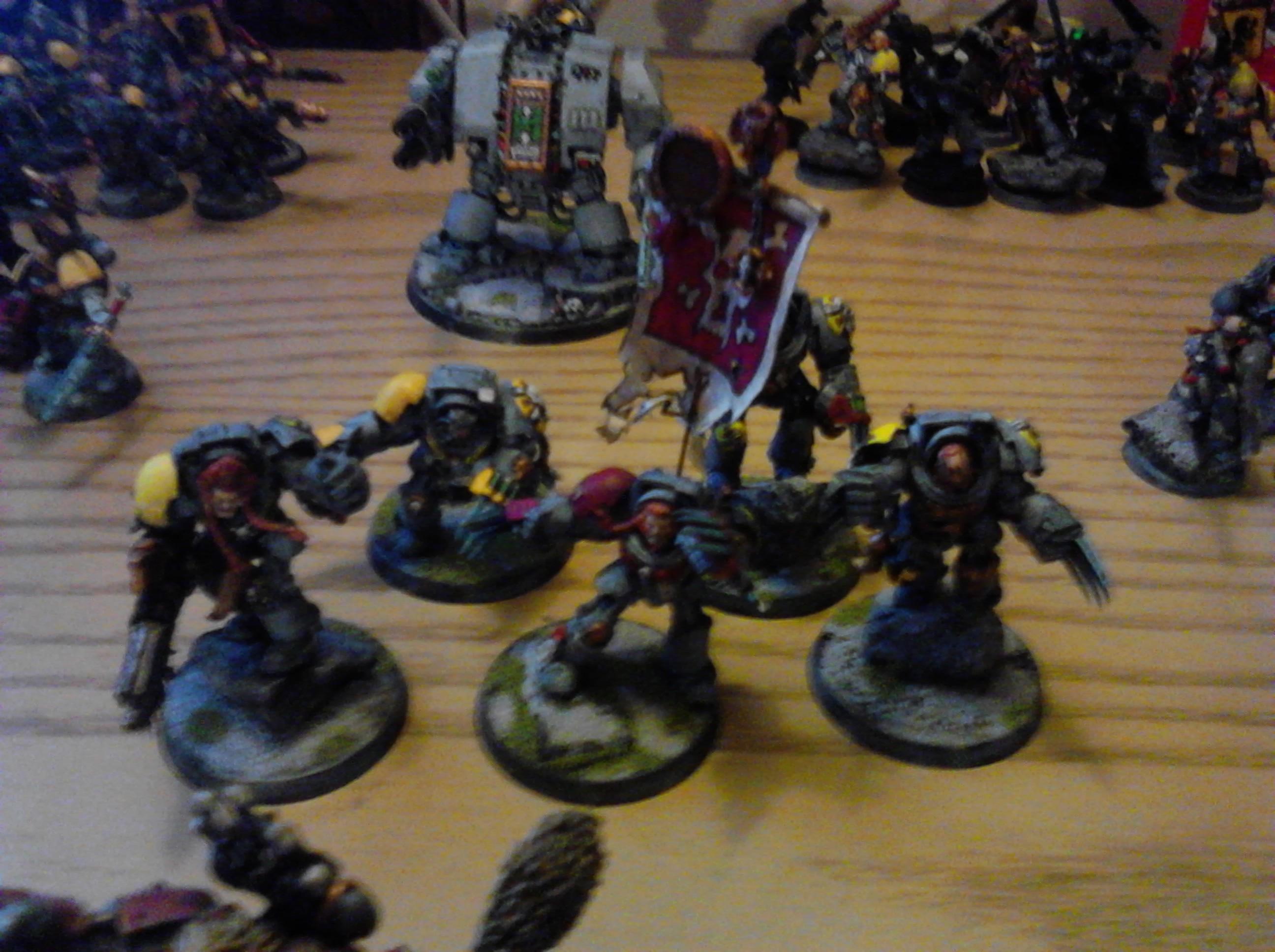 Lone Wolf w/ Banner + Wolf Guard