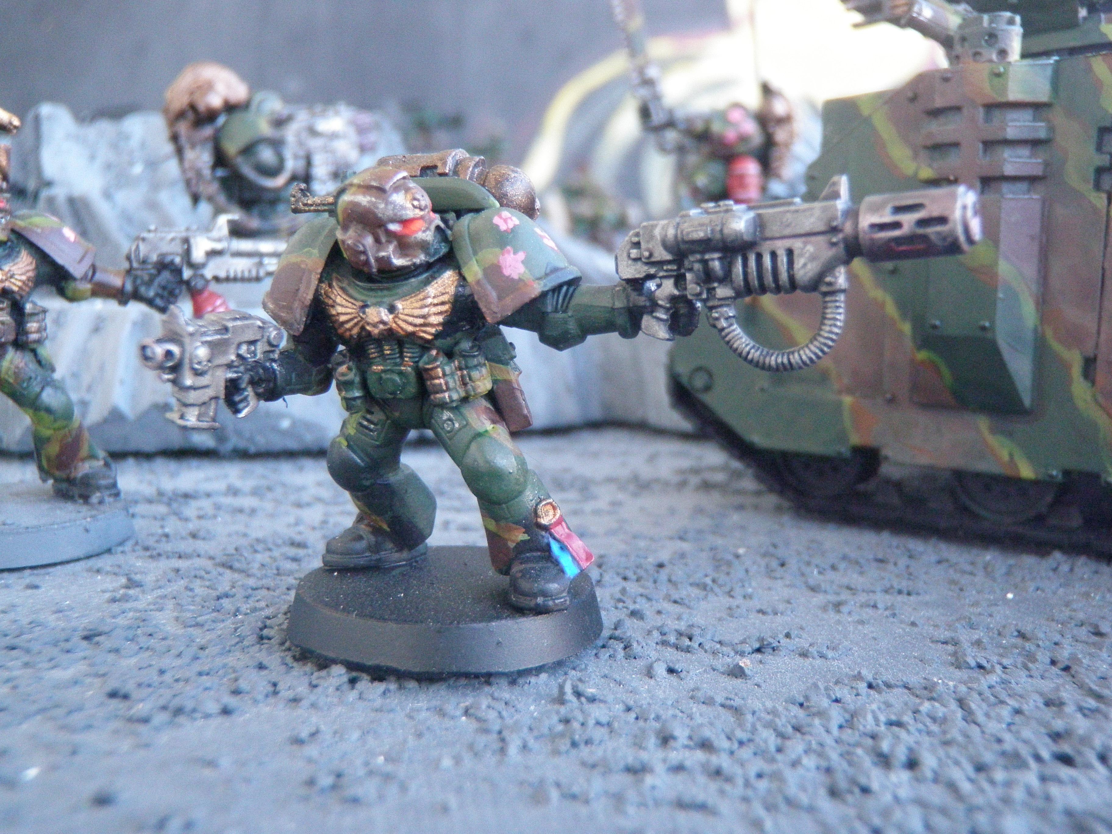 Camouflage, Space Marines, Tactical Squad
