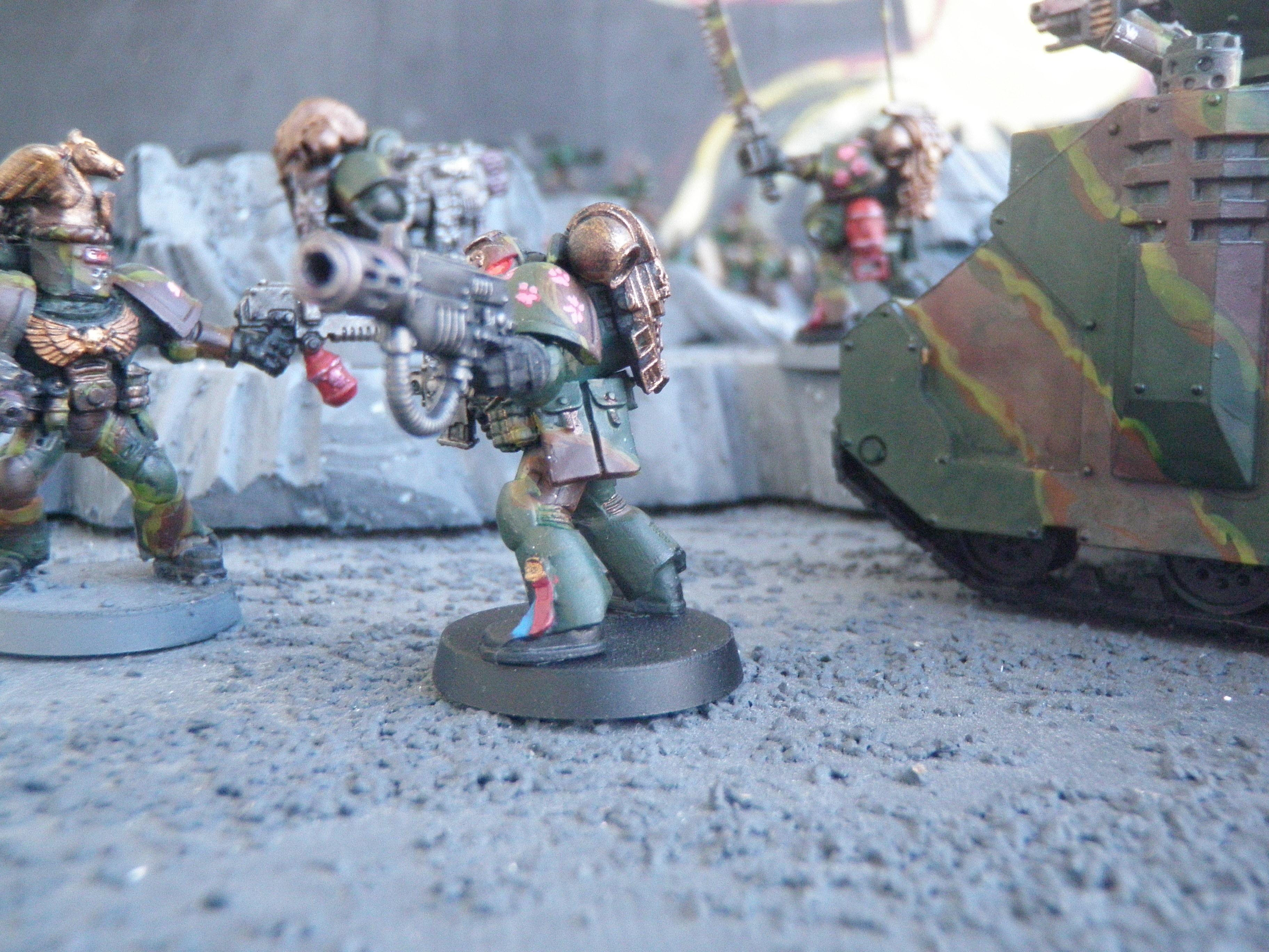 Camouflage, Space Marines, Tactical Squad
