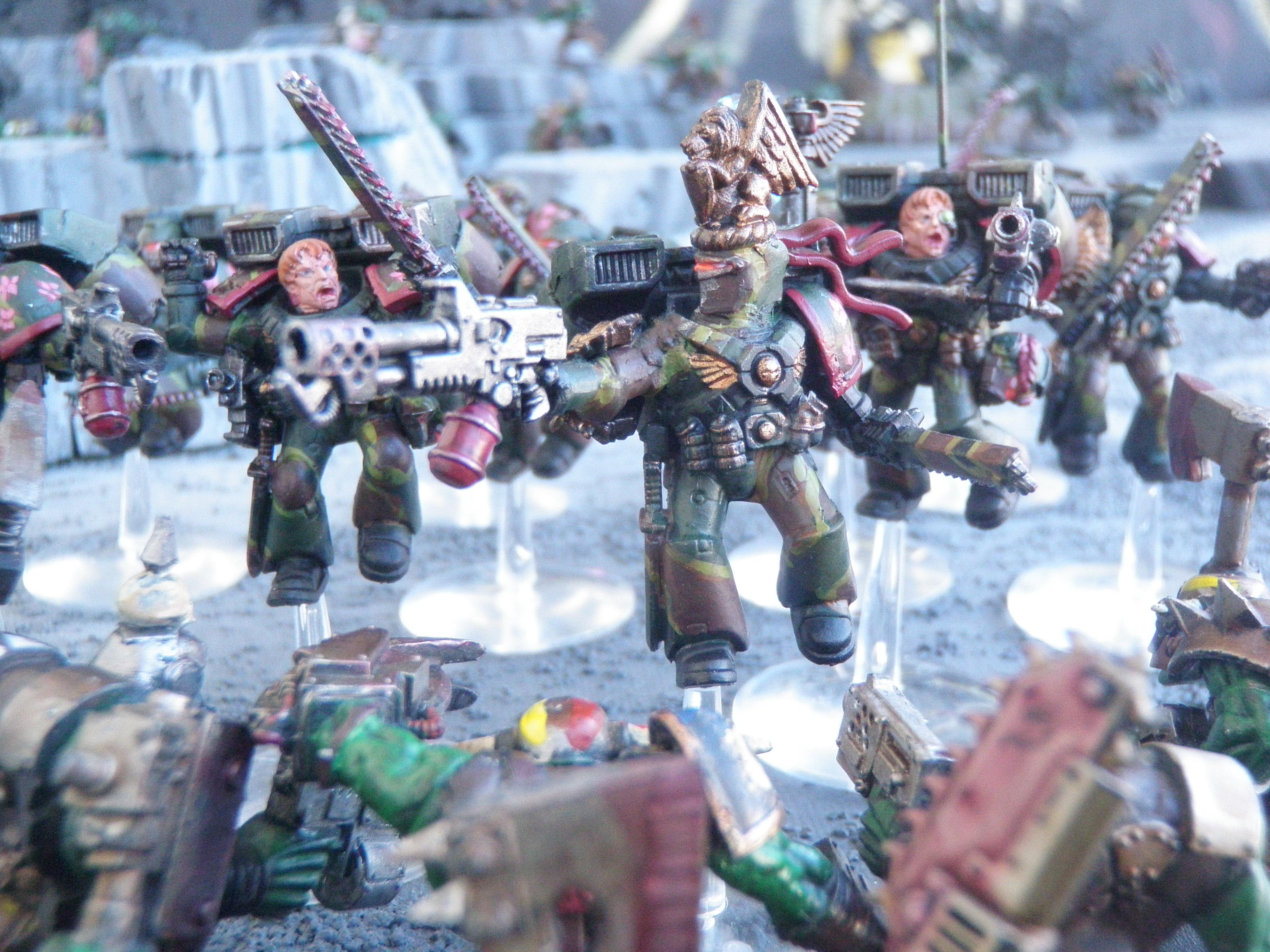 Blood Angels, Camouflage, Flamer