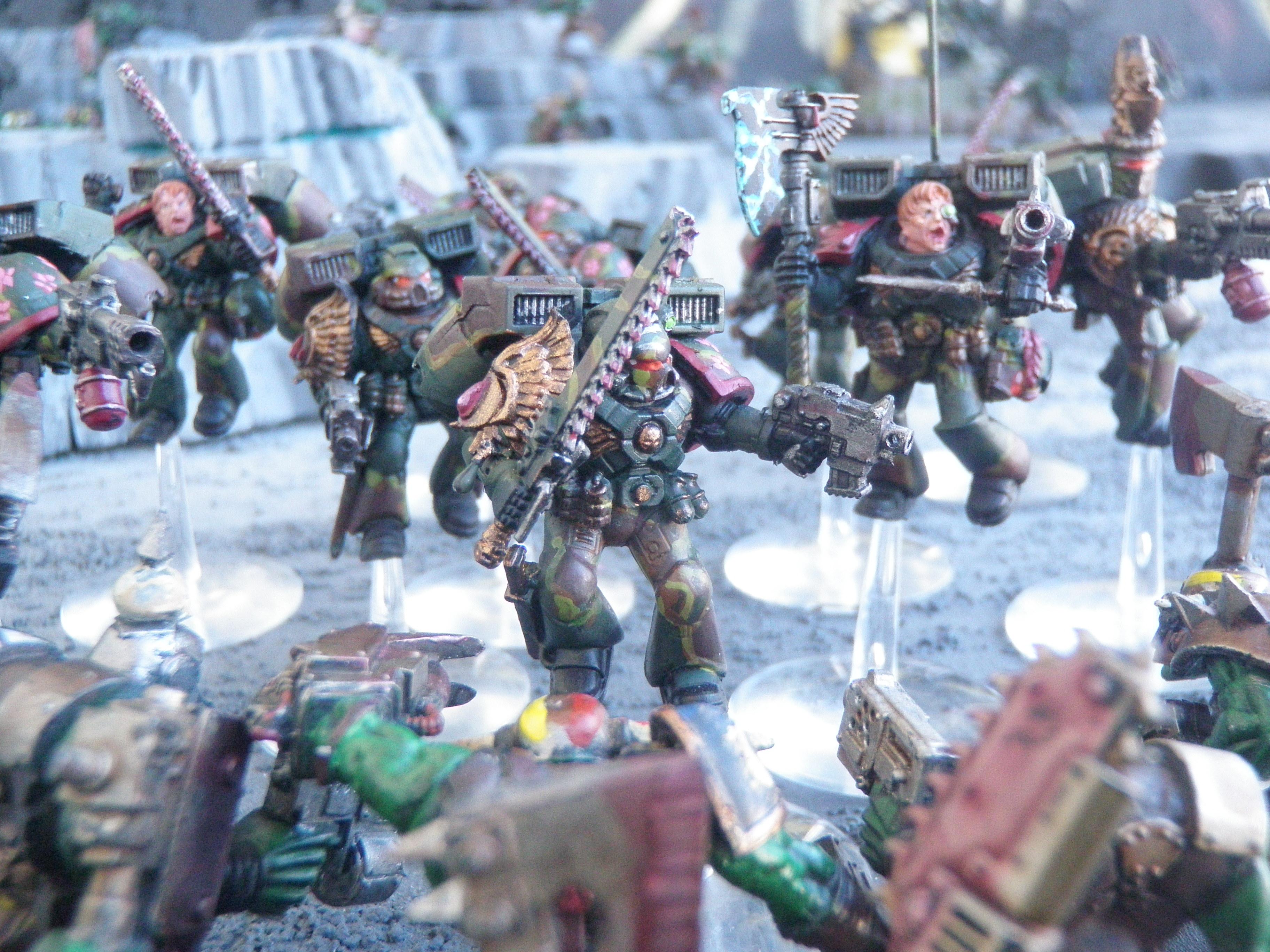 Assault Squad, Blood Angels, Camouflage