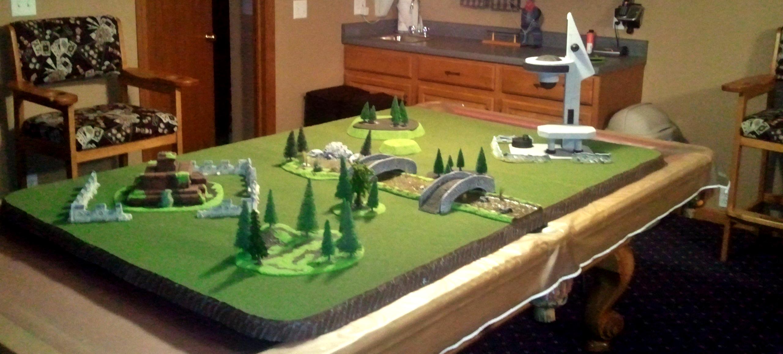 Terrain, My 4x6 Gaming Table